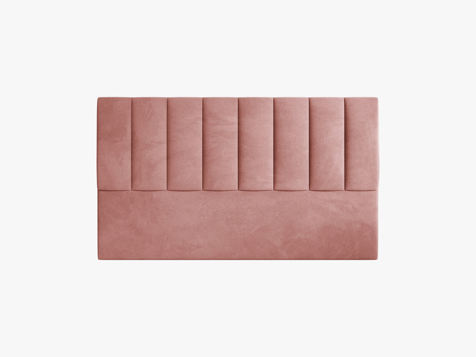 Micadoni Marl Samtiger Kopfteil 140 cm (H 95 cm) Samt Magic Velvet Rosa 160x95
