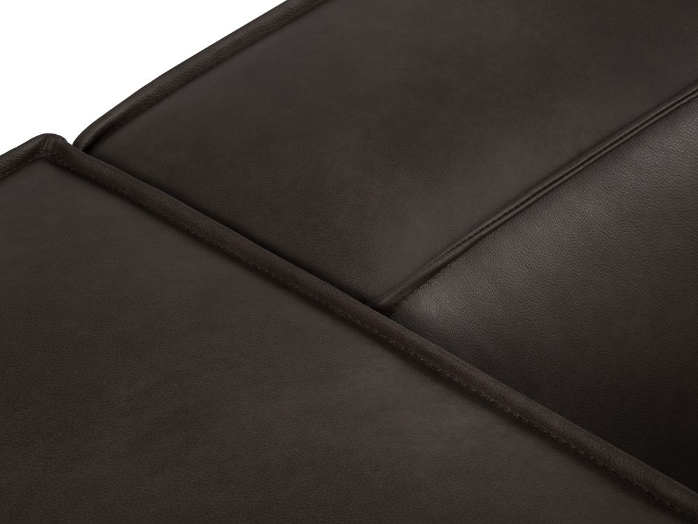 Cosmopolitan Design Panoramasofa Turin 6-Sitzer 365 cm Leder Granada Graphit Rechts