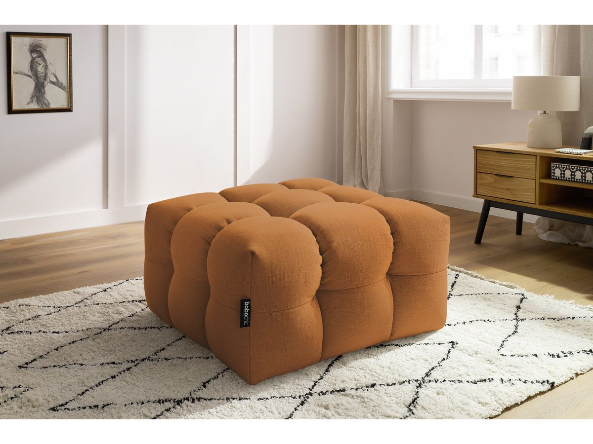 Bobochic Cloud Pouf Stoff Gelb