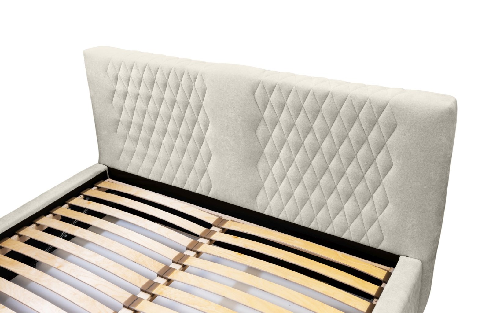 Polsterbett Orio Chenille 140x200 mit Metallrahmen Ditra-New 01