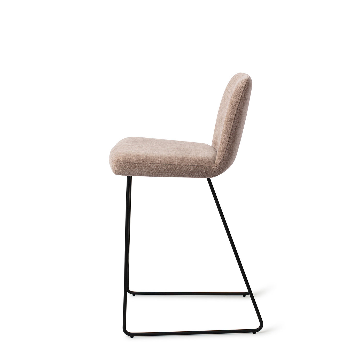 Jesper Home Barhocker Ikata Mocha Mist Slide Schwarz Tresenhöhe 65 cm
