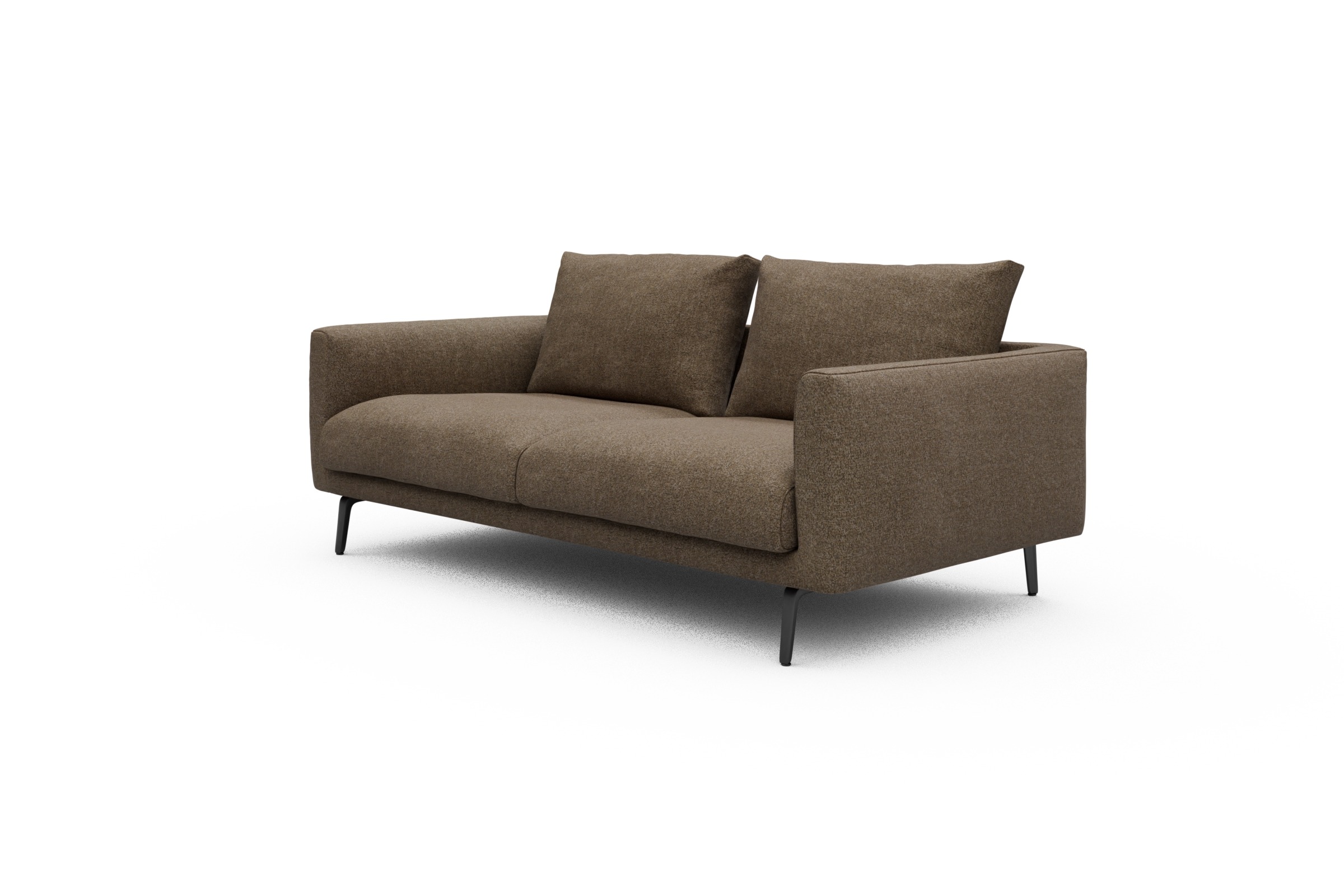 Sofa Karl 2-5-Sitzer Aivi-Khaki-Brown