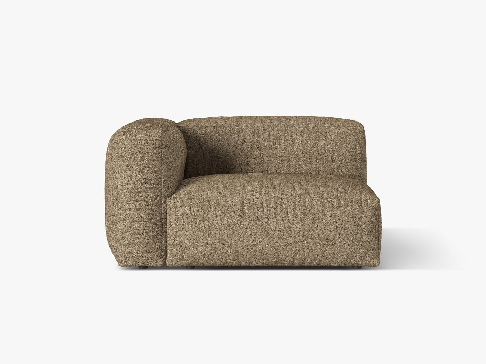 Micadoni Eckmodul Martina 1-Sitzer Links Boucle Monet Cappuccino