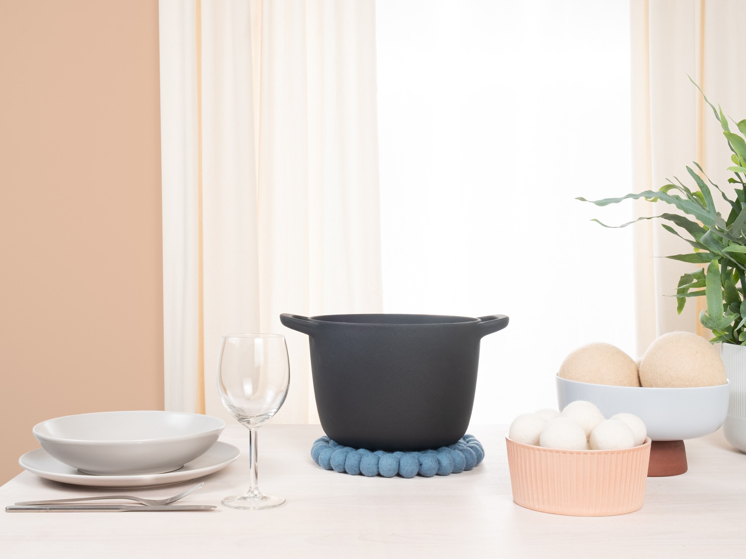 myfelt Nilo Topfuntersetzer Blau Ø 20 cm