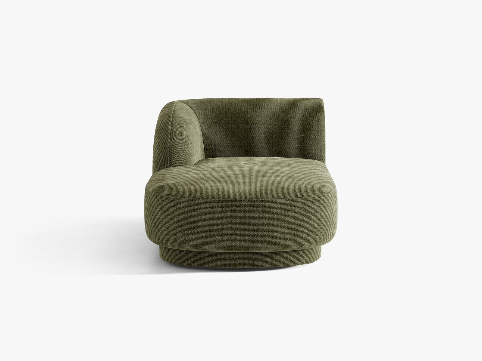 Micadoni Modul Miley 2-Sitzer Chenille Eden Grün Links