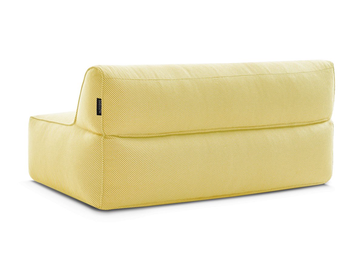 Bobochic Riviera Sofamodul 2-Sitzer Melange-Stoff Gelb