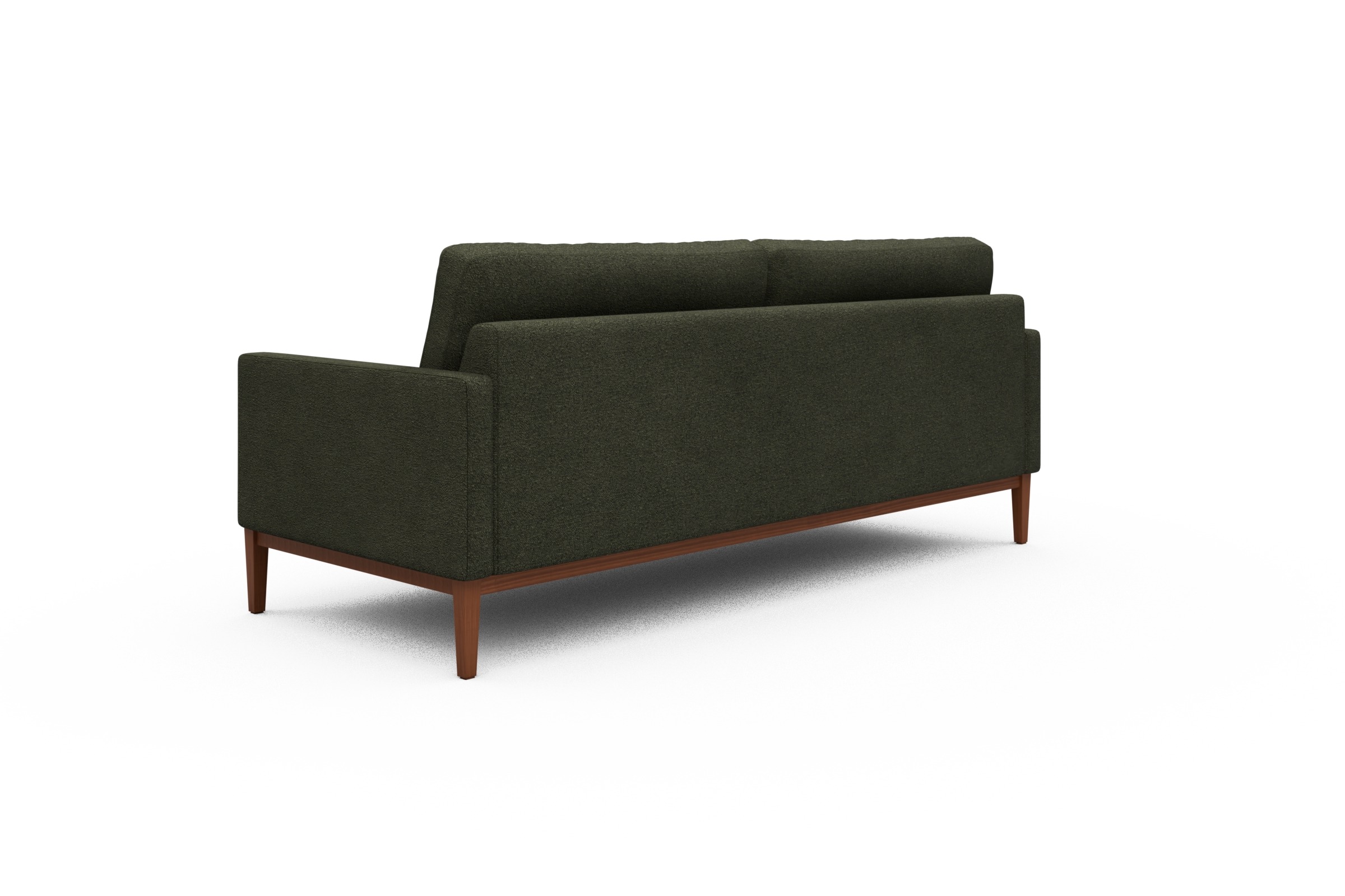 Sofa Bodo 3-Sitzer Boucle-Forest-Green