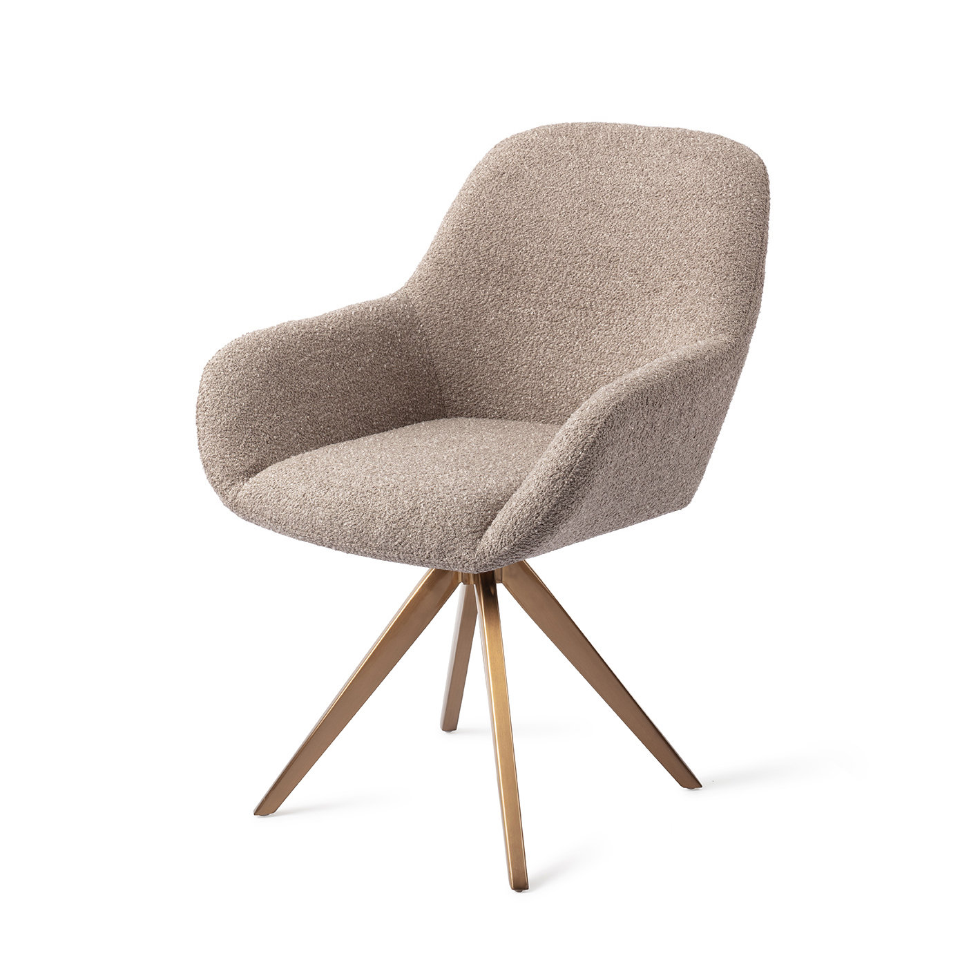 Jesper Home Esszimmerstuhl Kushi Stone Haze Turn Rose