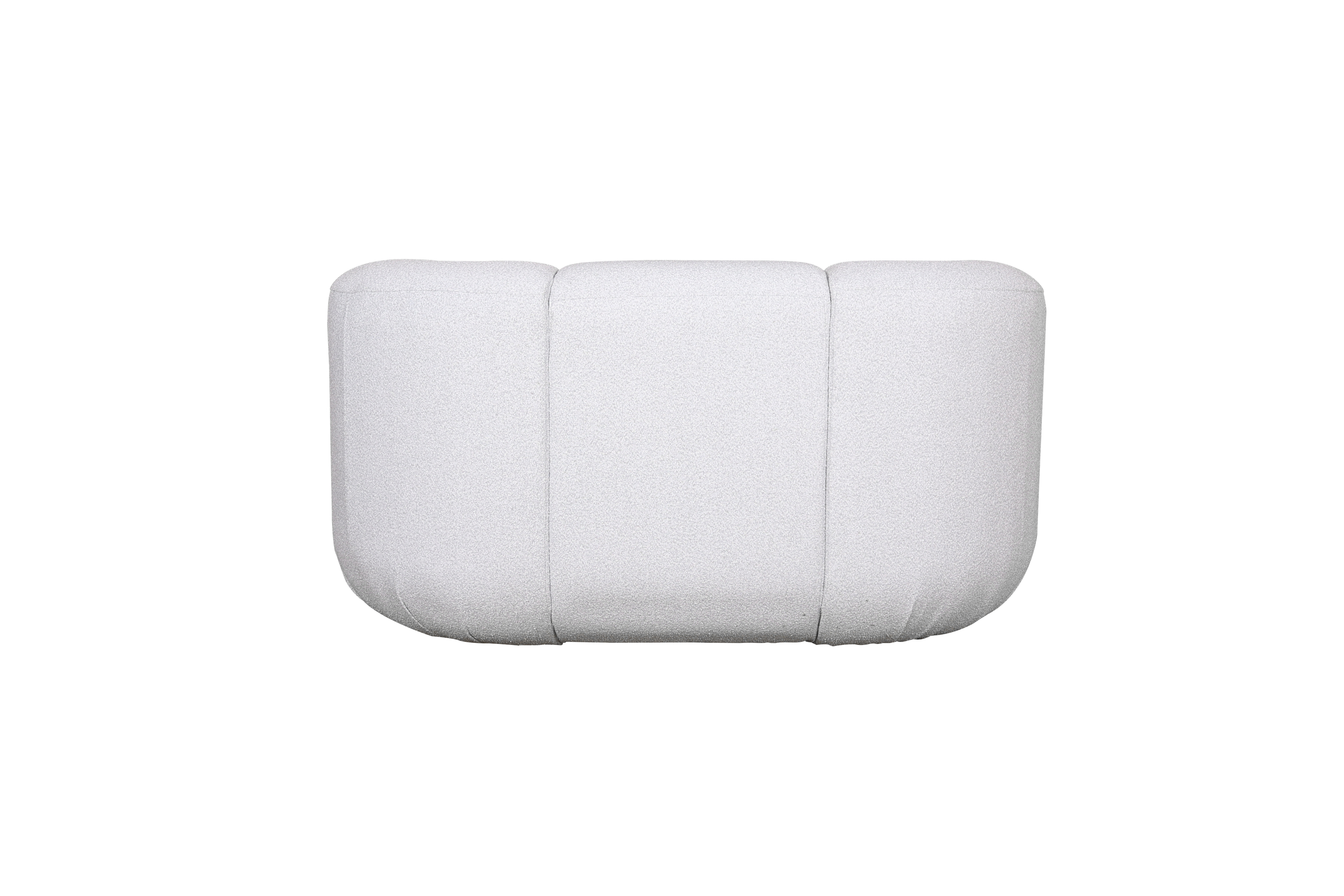 Livin Hill Sofa Nua 150 cm Hellgrau-Weiß