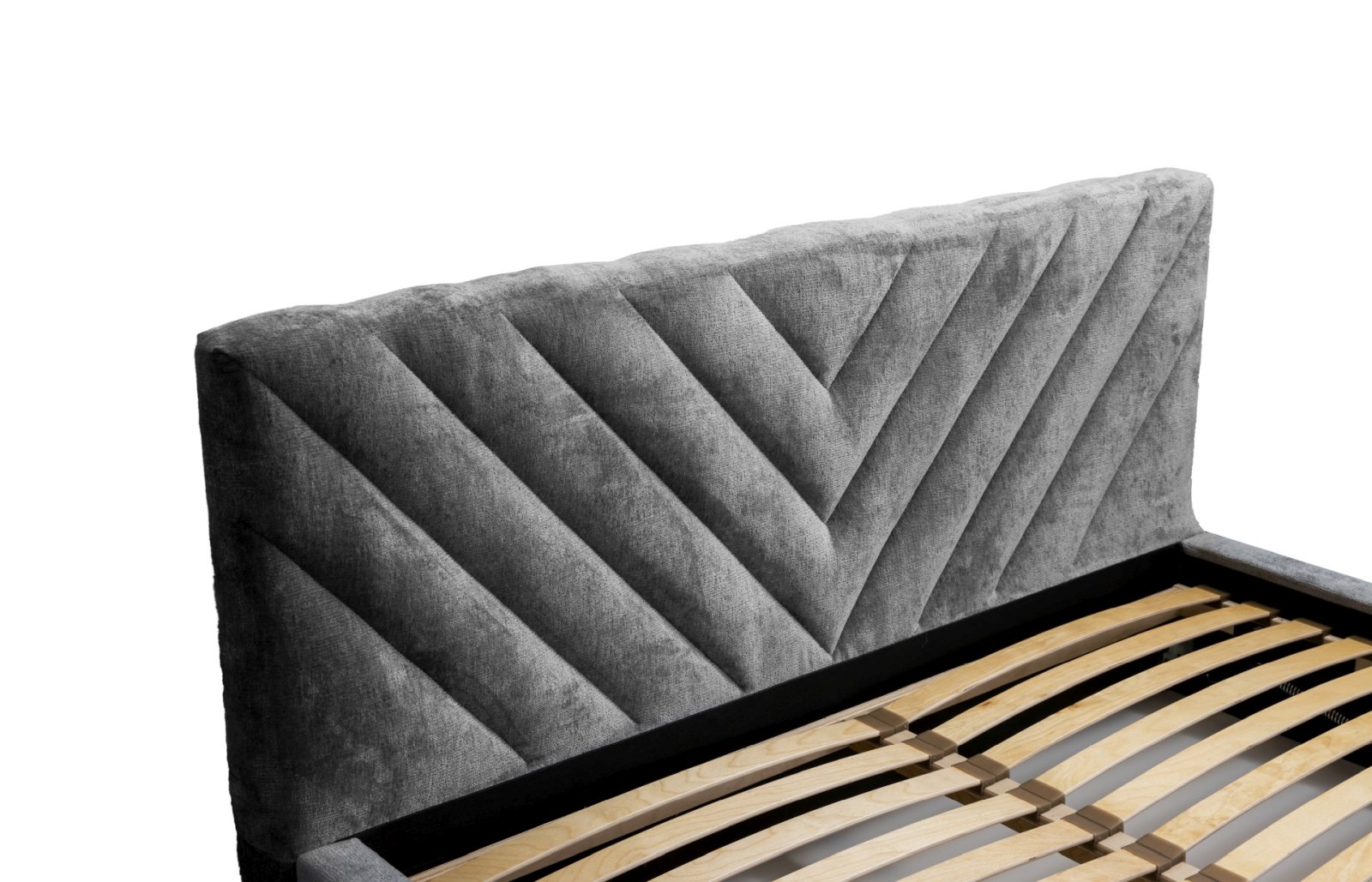Polsterbett Velo-Iii Chenille 140x200 mit Metallrahmen Perfect Harmony 85