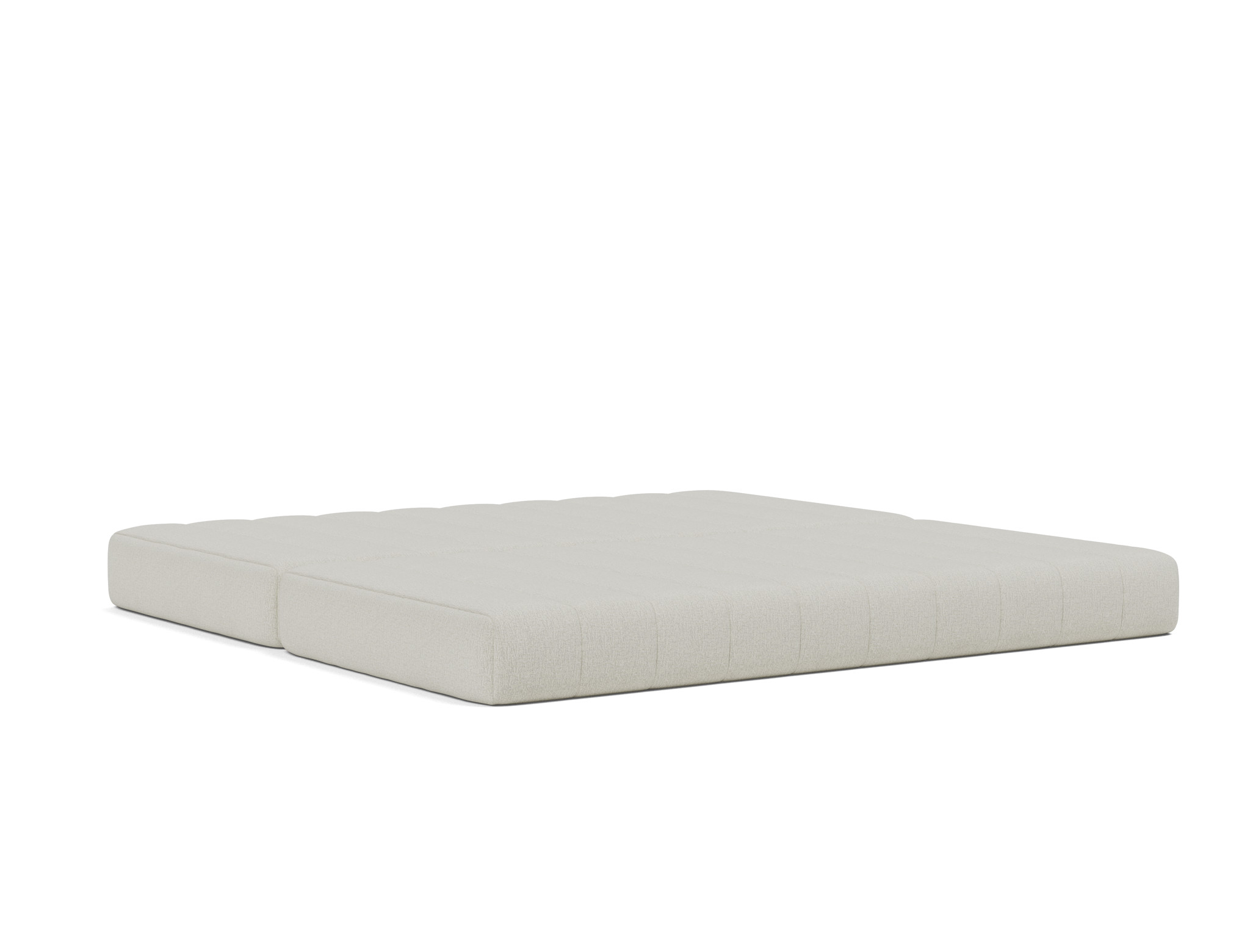 Schlafsofa CozyPad mit Armlehnen Flachgewebe Mixed Dance 527-Natural