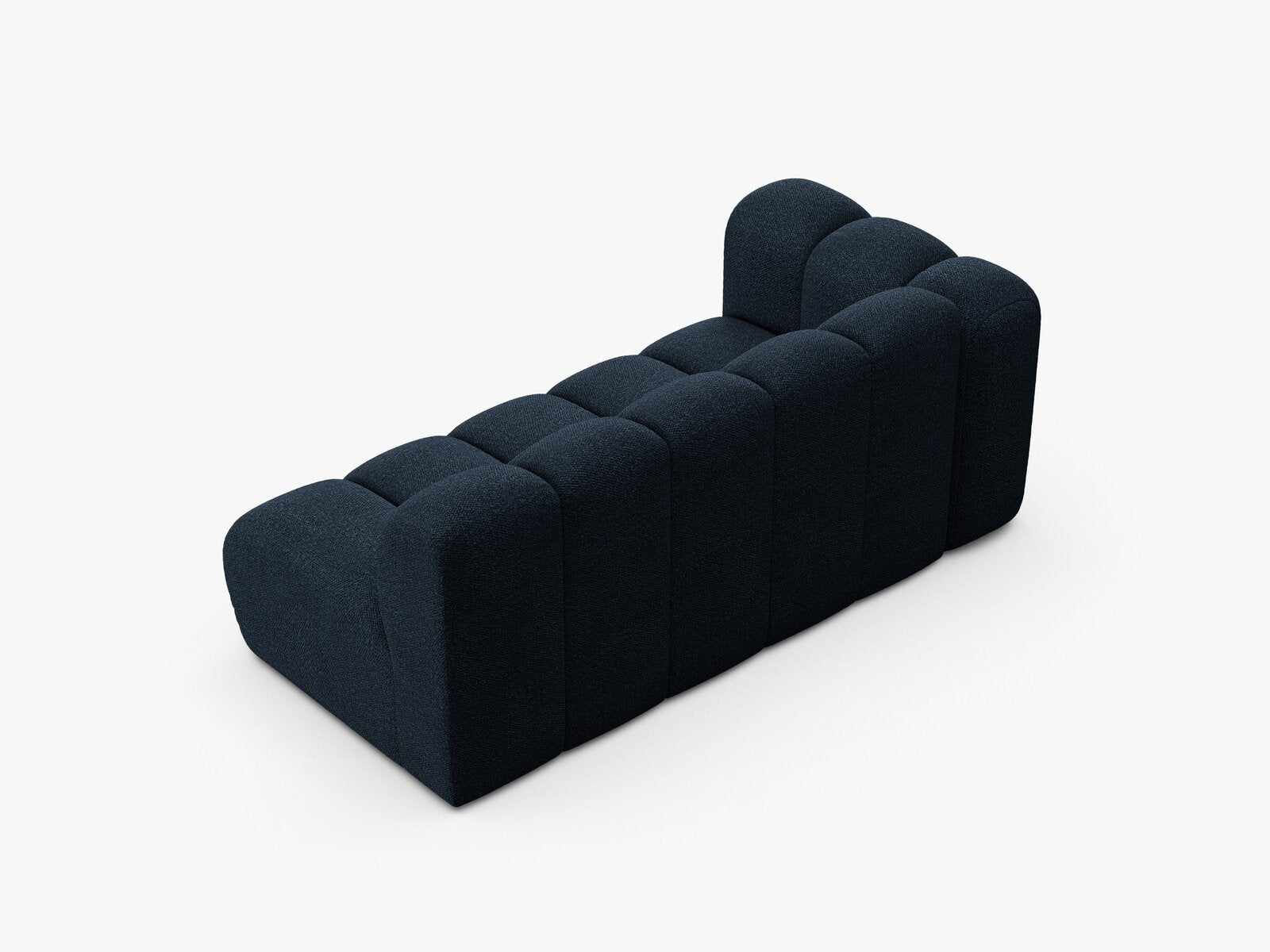 Micadoni Modul Lupine 3-Sitzer Boucle Baloo Dunkelblau Links