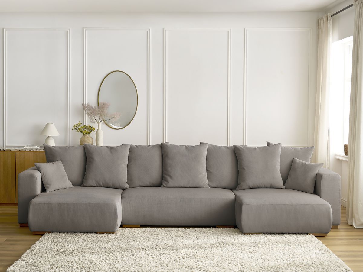 Bobochic Sidonie Wohnlandschaft Cordsamt Taupe