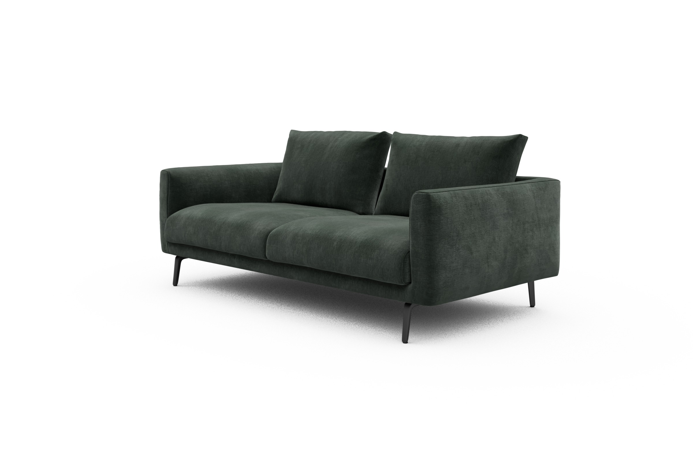 Sofa Karl 2-5-Sitzer Smooth-Laurel-Green