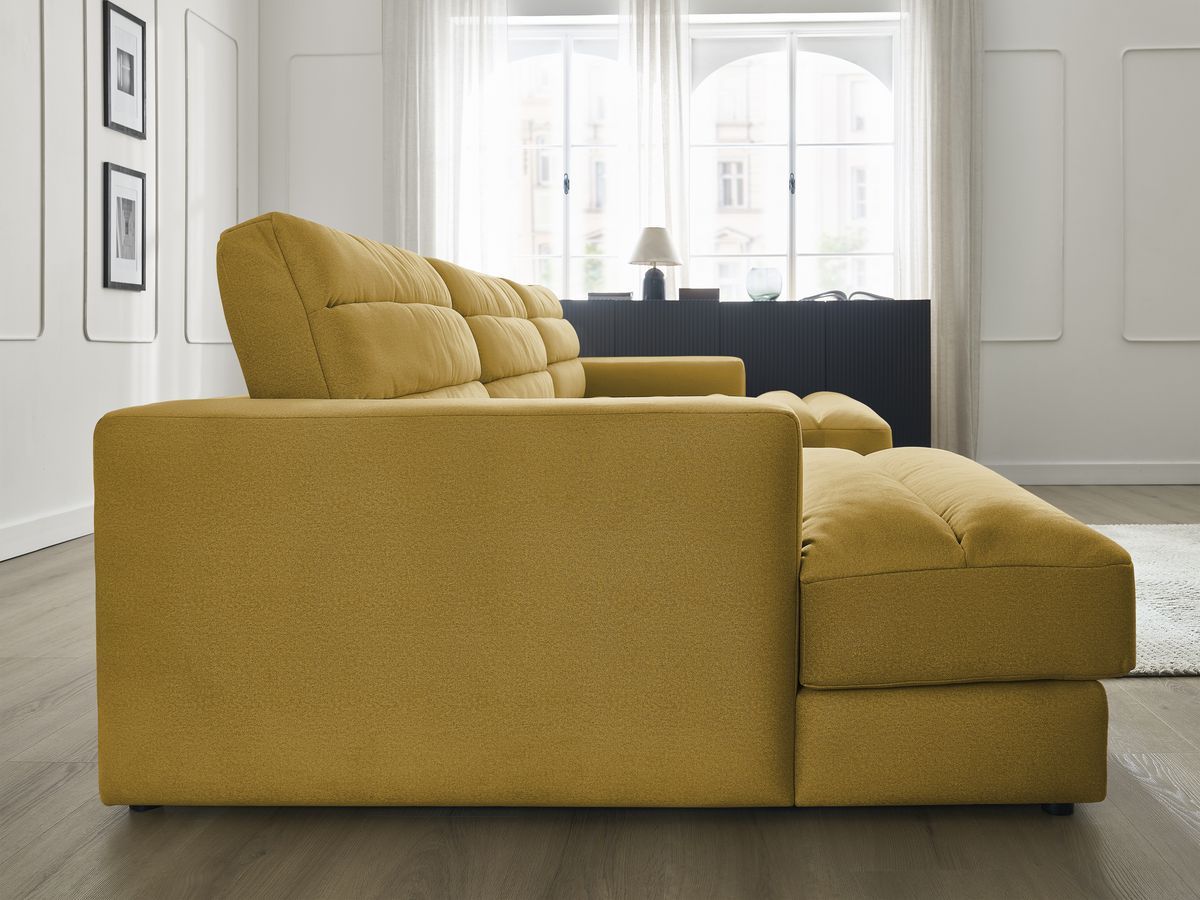 Bobochic Sierra Wohnlandschaft Samt Gelb