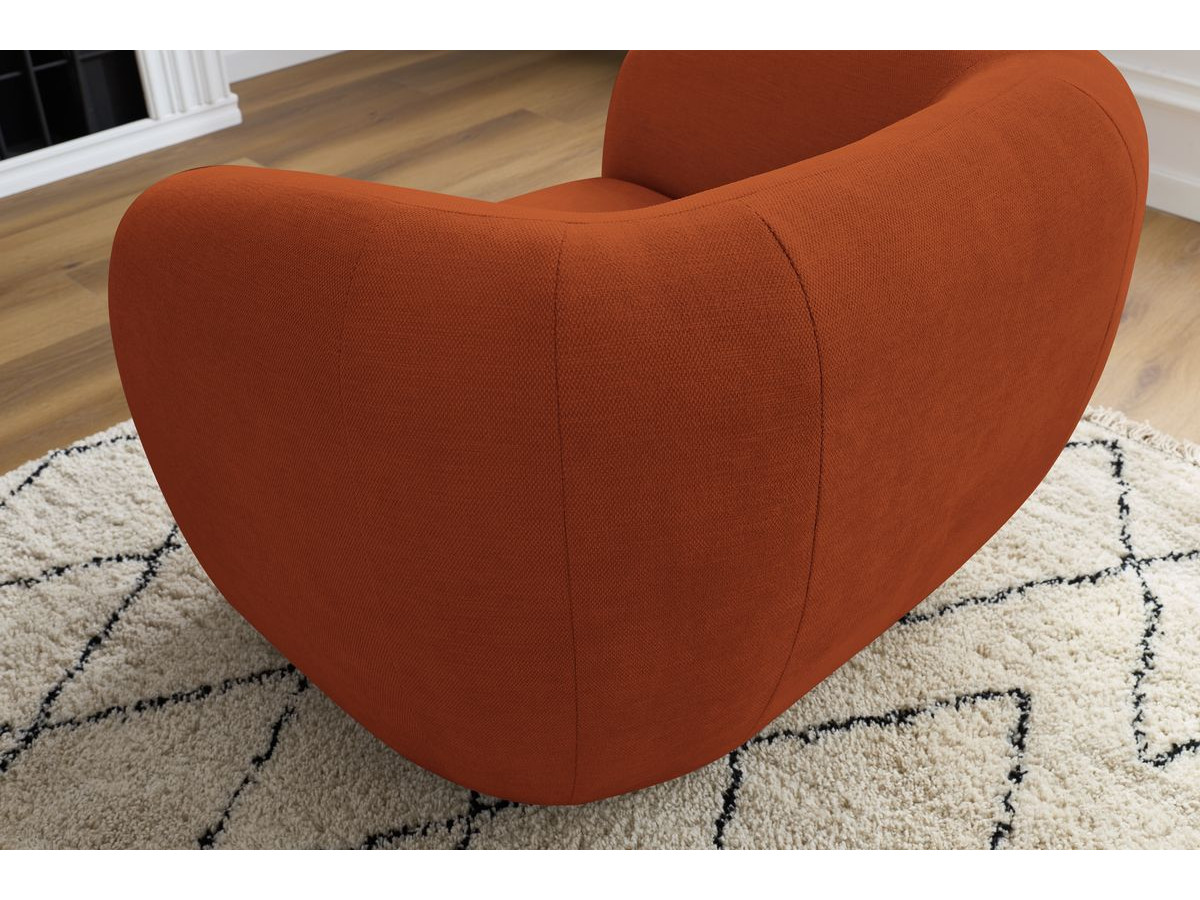 Bobochic Celine Sessel Stoff Orange