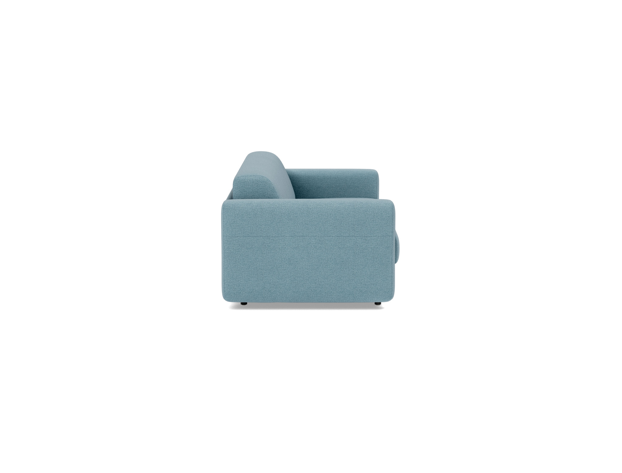 Schlafsofa Killian mit Taschenfederkernmatratze 160 Flachgewebe Mixed Dance 525-Light-Blue