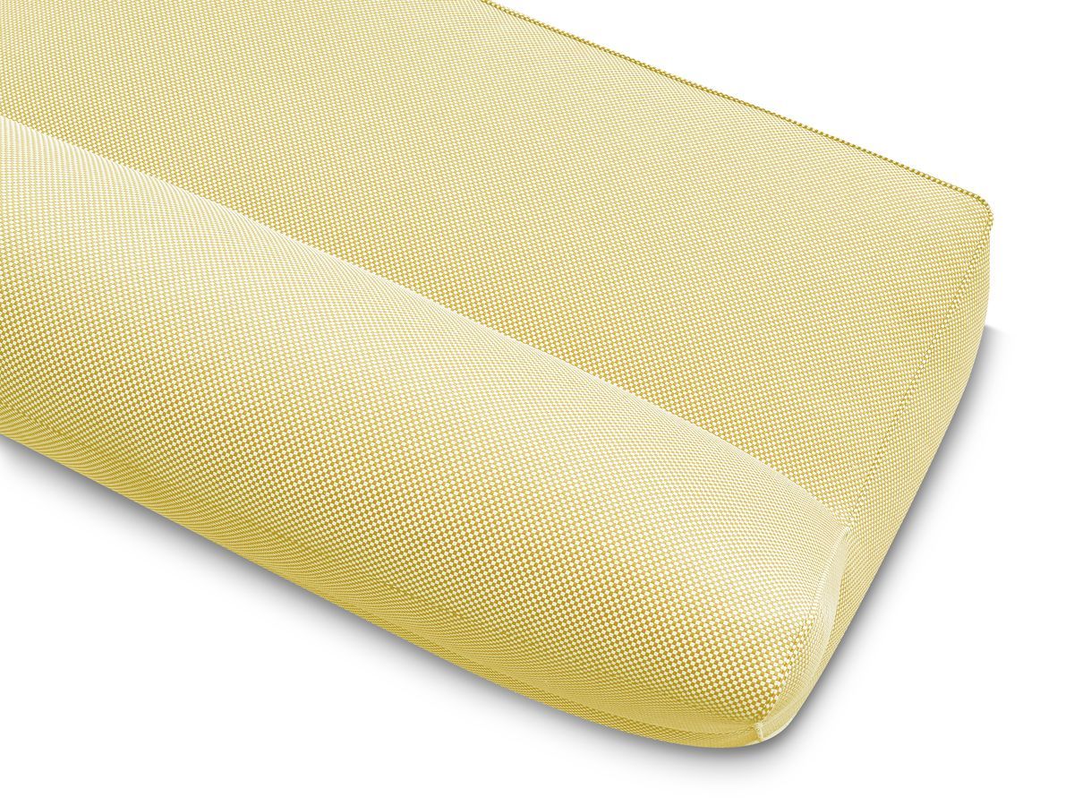 Bobochic Riviera Sofamodul 2-Sitzer Melange-Stoff Gelb