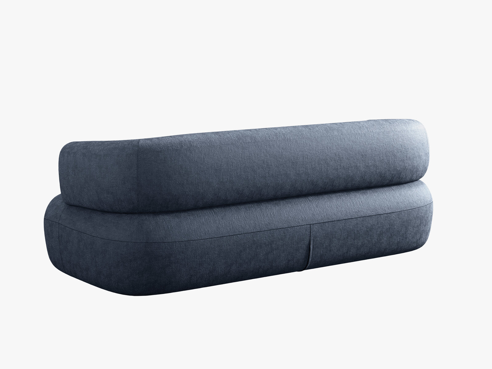 Micadoni Sofa Jenny 2-Sitzer Chenille Perfect Harmony Dunkelblau
