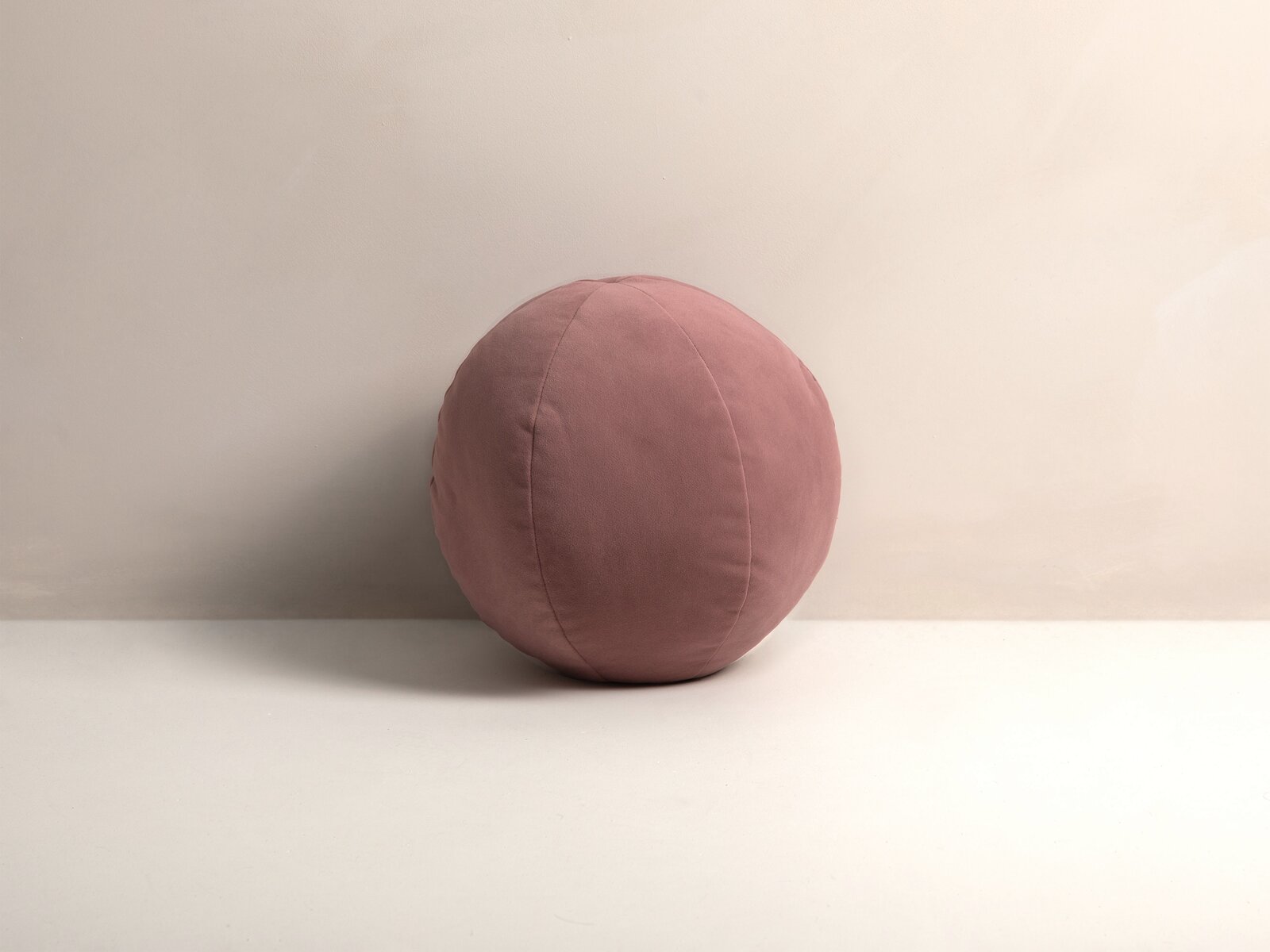 Micadoni Kissen Ball Samt Rosa