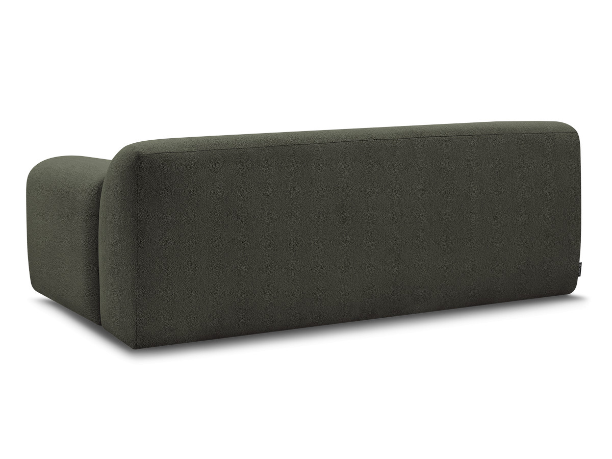 Bobochic Melisse Sofa 2-Sitzer Melange-Stoff Grün
