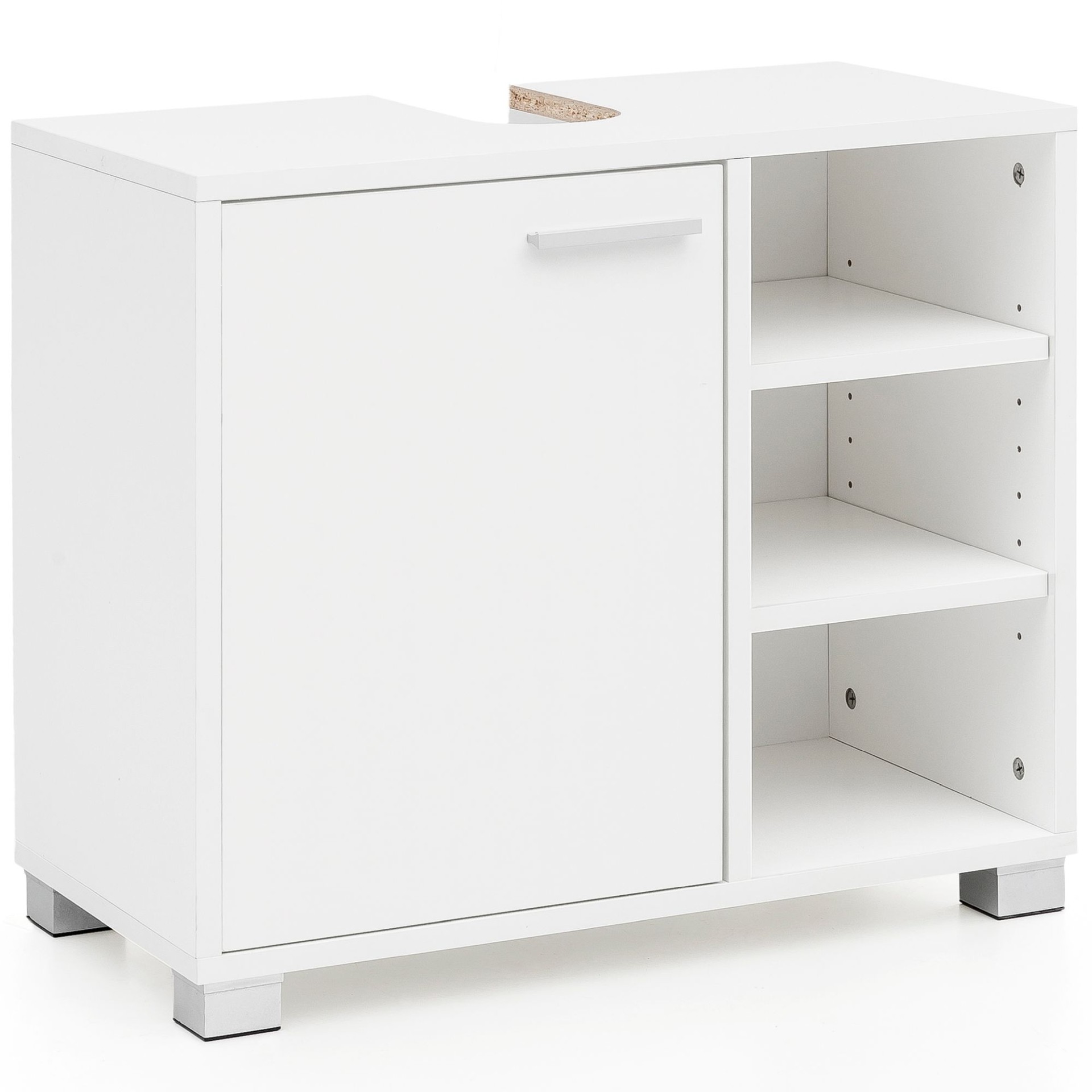 Waschbeckenschrank Grindavik Weiß