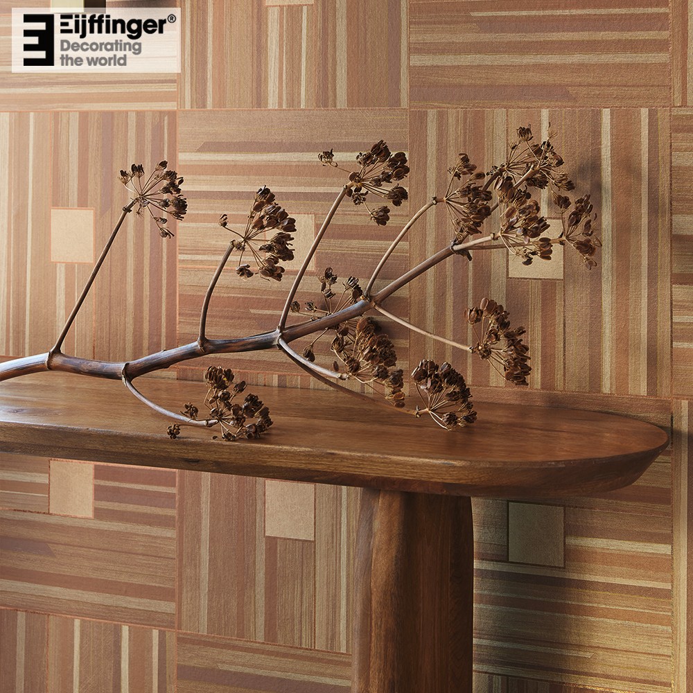 Raw Materials Bullnose Wandtisch aus Mangoholz braun 140x35x80cm