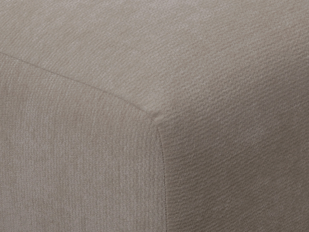 Bobochic Minorque Schlafsofa 2,5-Sitzer Chenille Beige, Liegefläche 140 × 200 cm