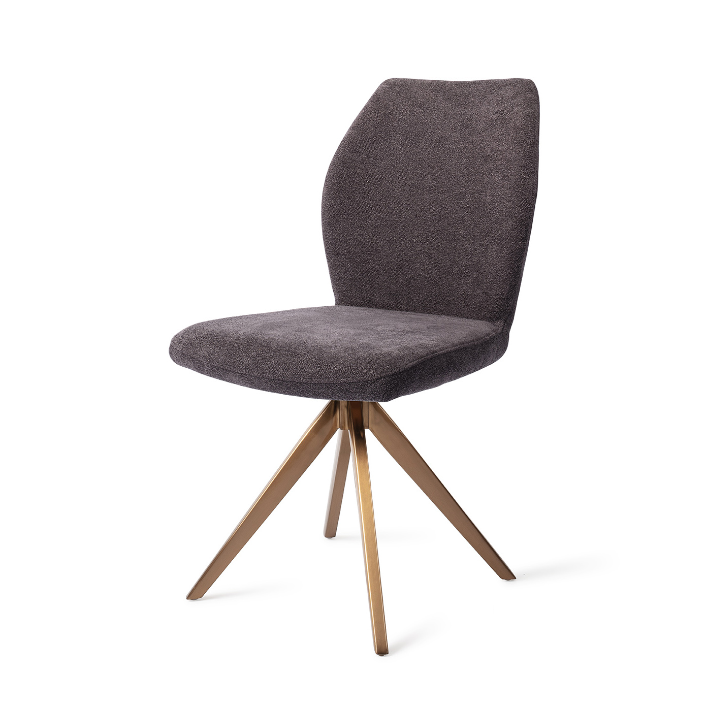 Jesper Home Esszimmerstuhl Ikata Almost-Black Turn Rosa