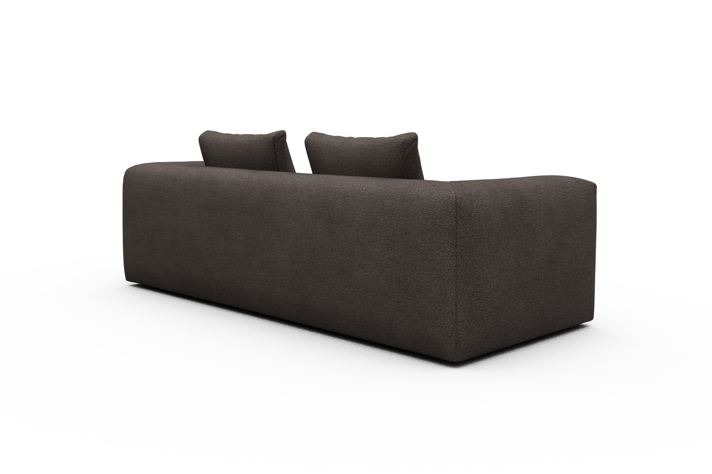 Sofa Fred 3-Sitzer Boucle-Taupe