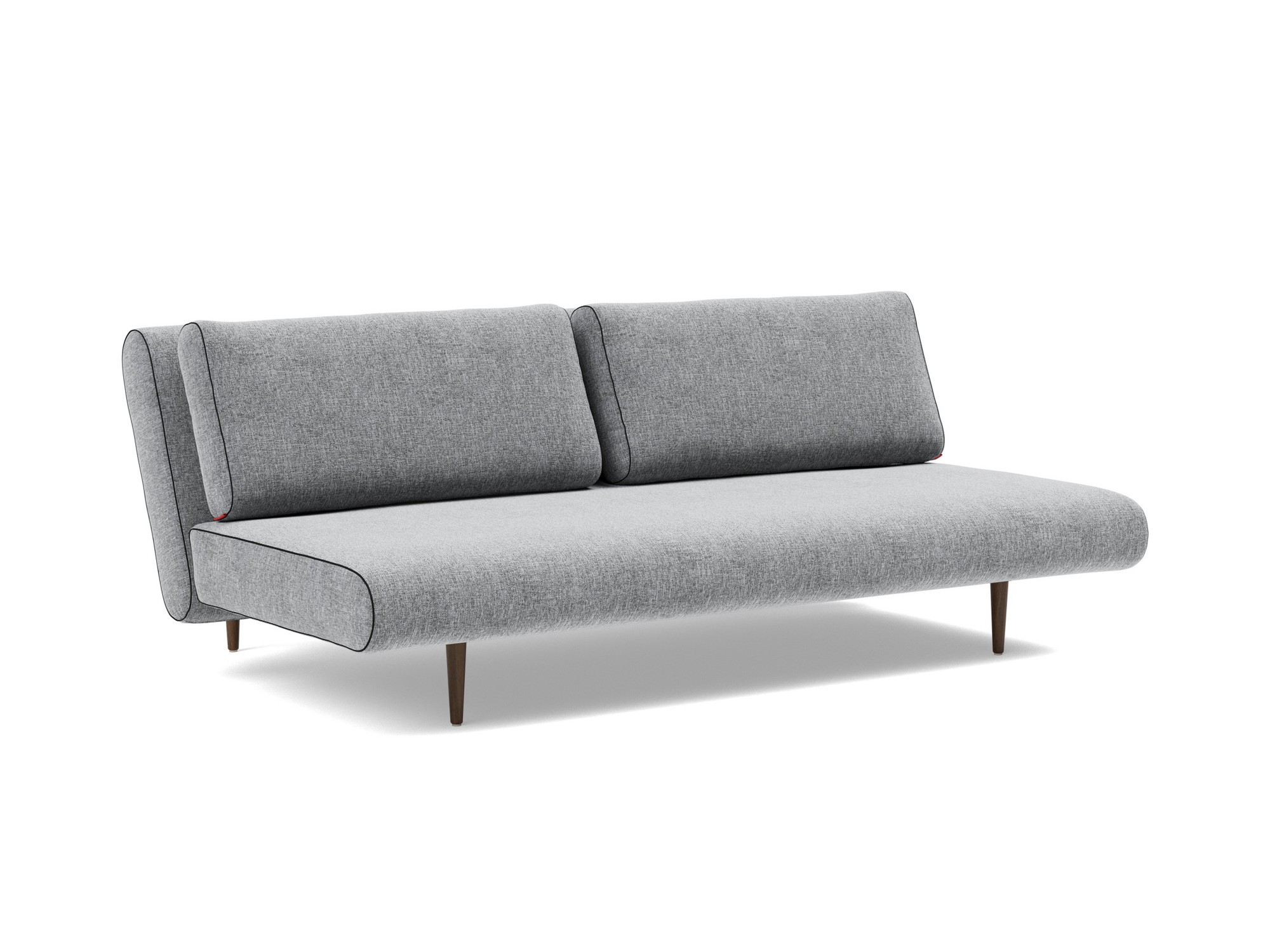 Schlafsofa Unfurl Lounger Strukturierter Stoff Twist 565-Granite