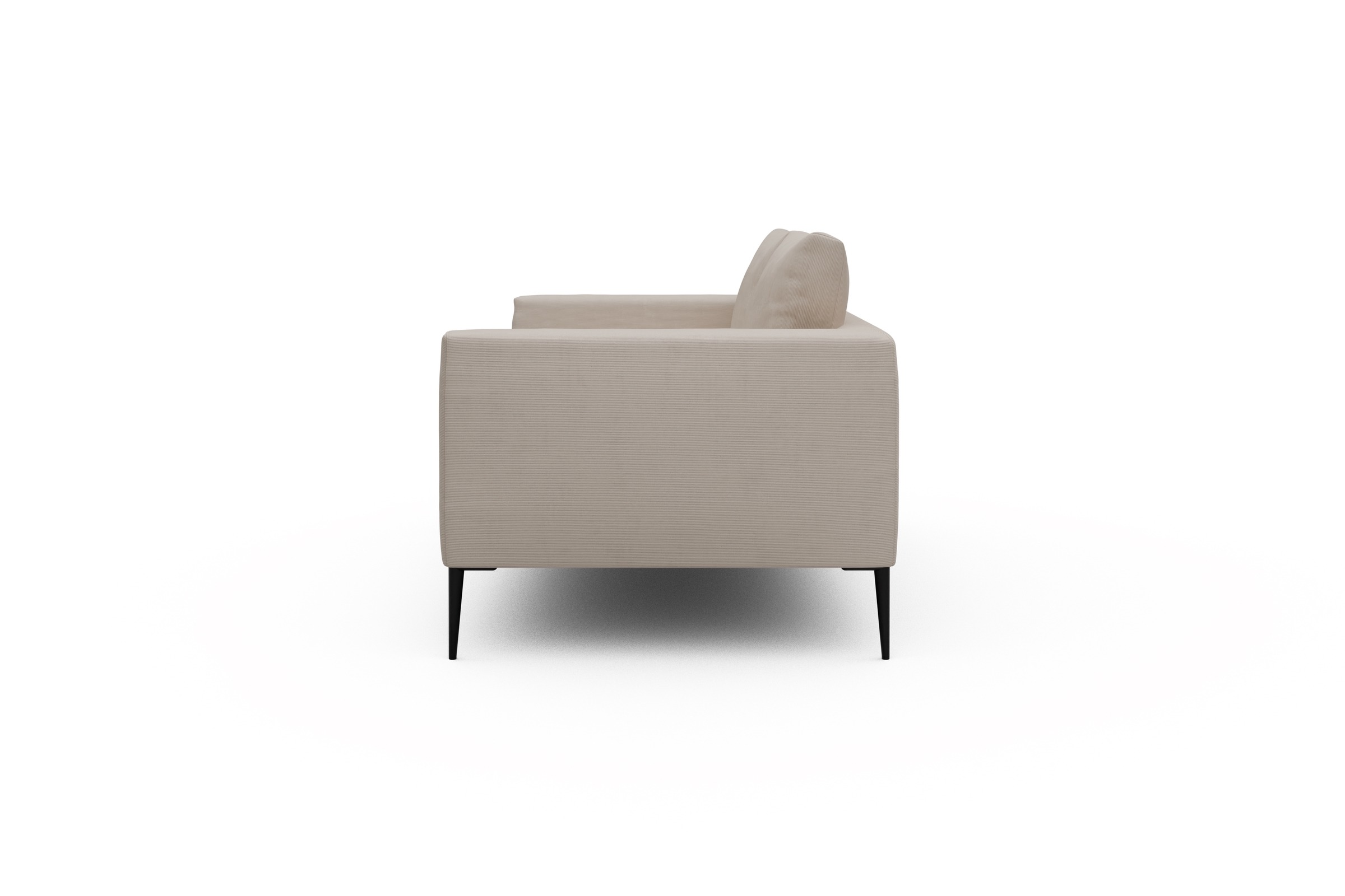 Sofa Paul 2-Sitzer Cordufine-Off-White