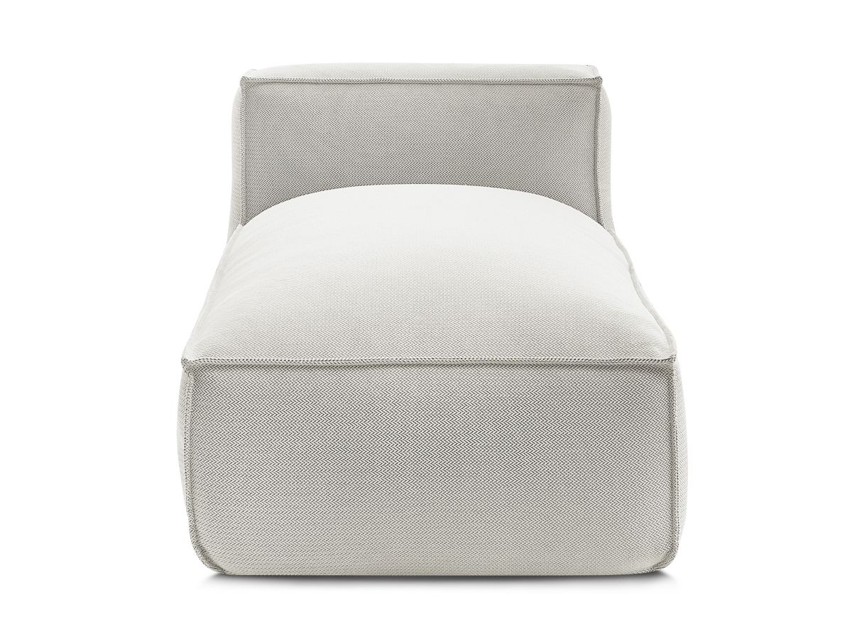 Bobochic Biarritz Méridienne-Modul Melange-Stoff Beige