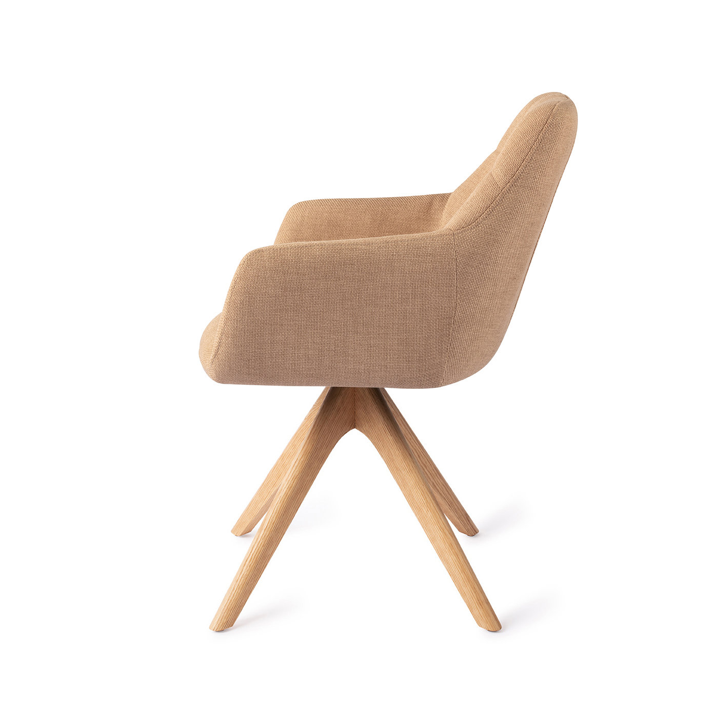 Jesper Home Esszimmerstuhl Noto Toasted Toffee Revolve Eiche Natur