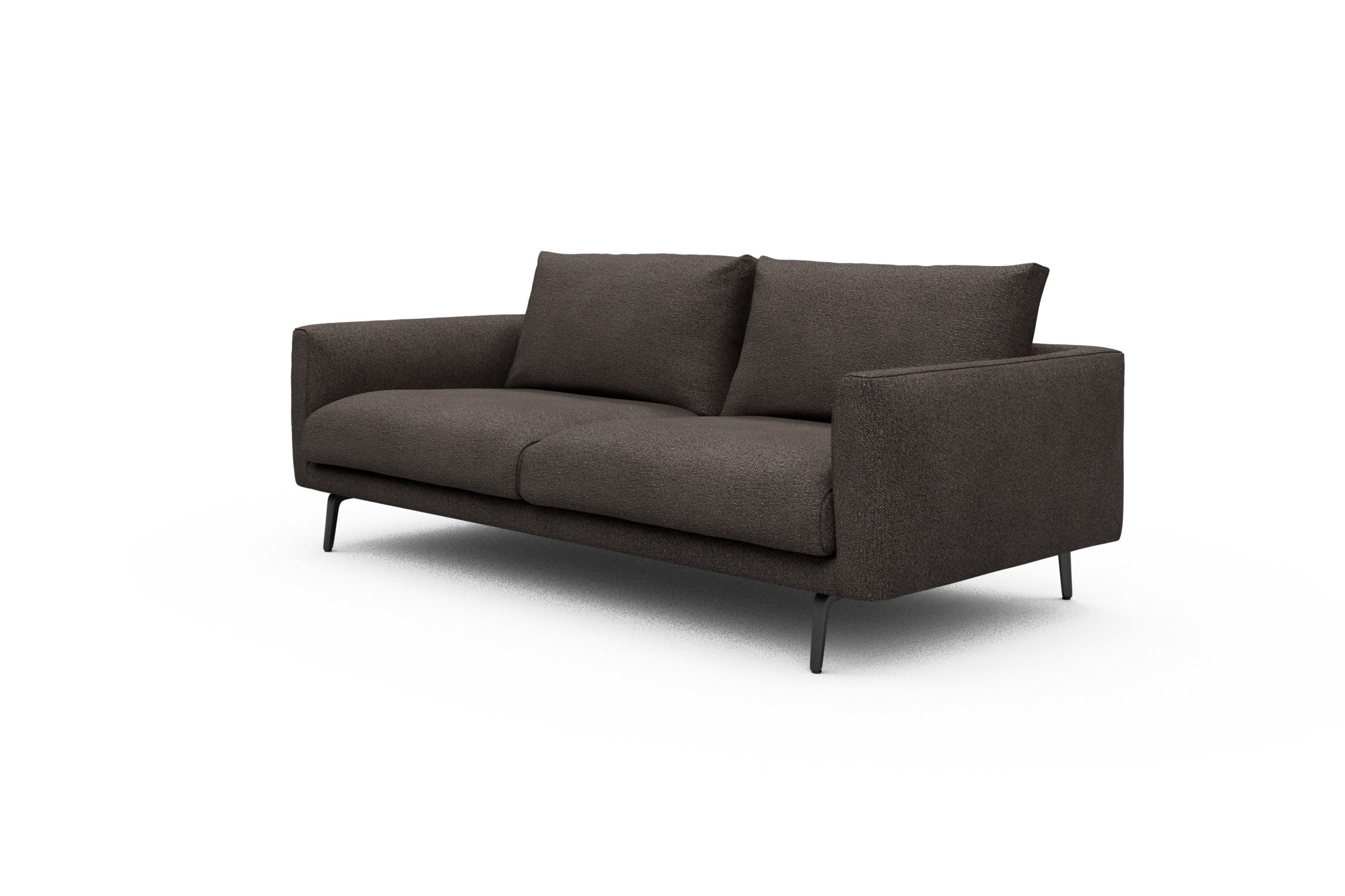 Sofa Karl 3-Sitzer Boucle-Taupe