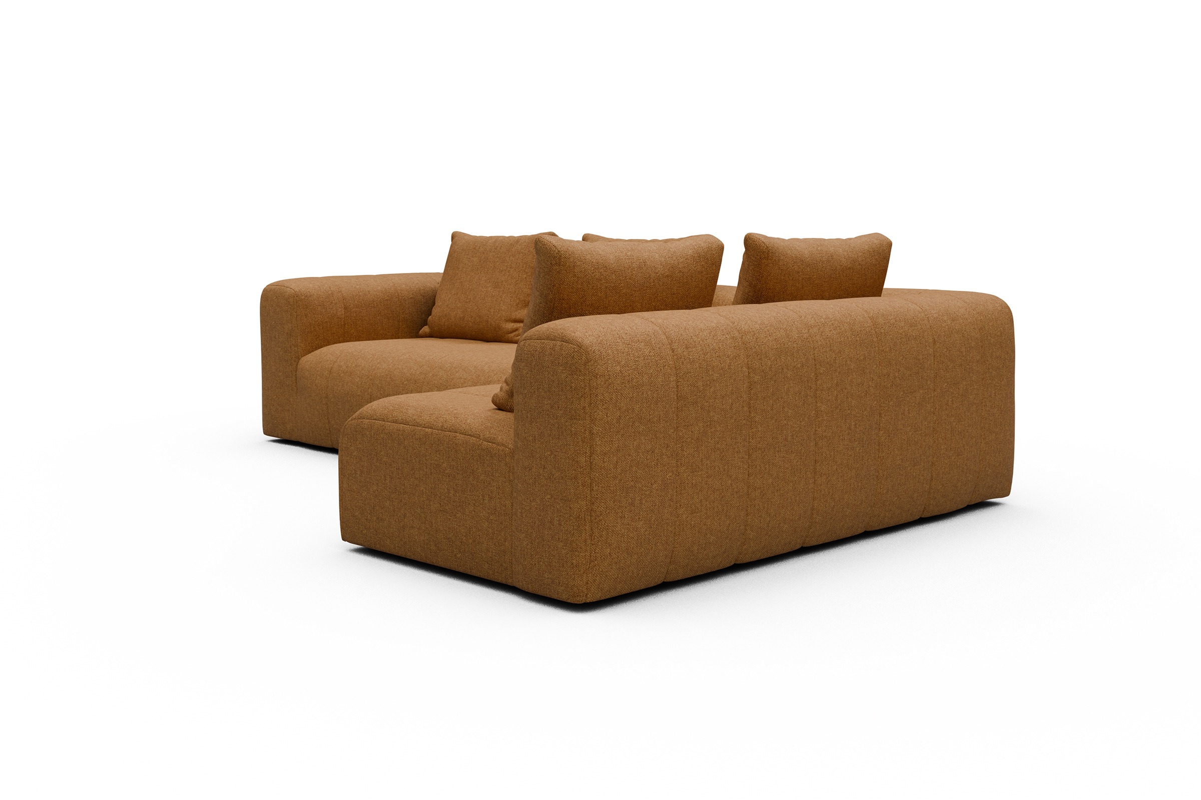 Ecksofa Hugo 2x 2,5-Sitzer Armlehne links Sama-Cur