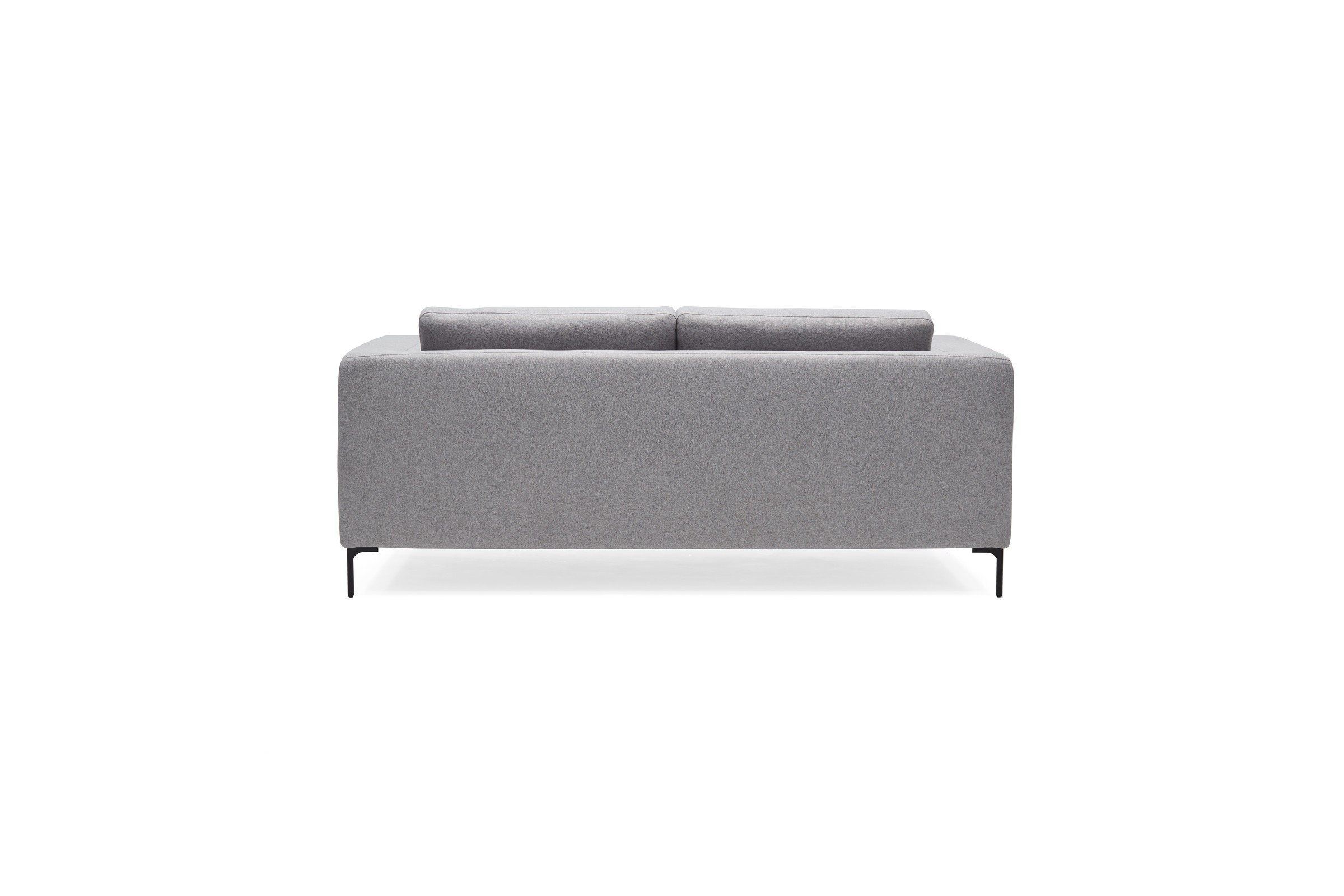 Sofa Theo 2,5-Sitzer Strukturierter Stoff Sama 336-Grey