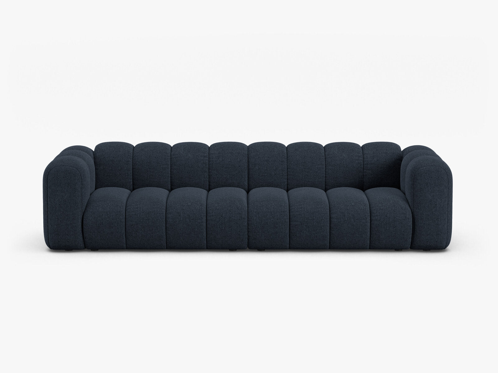 Micadoni Modulares Sofa Lupine 4-Sitzer Chenille Eden Marineblau
