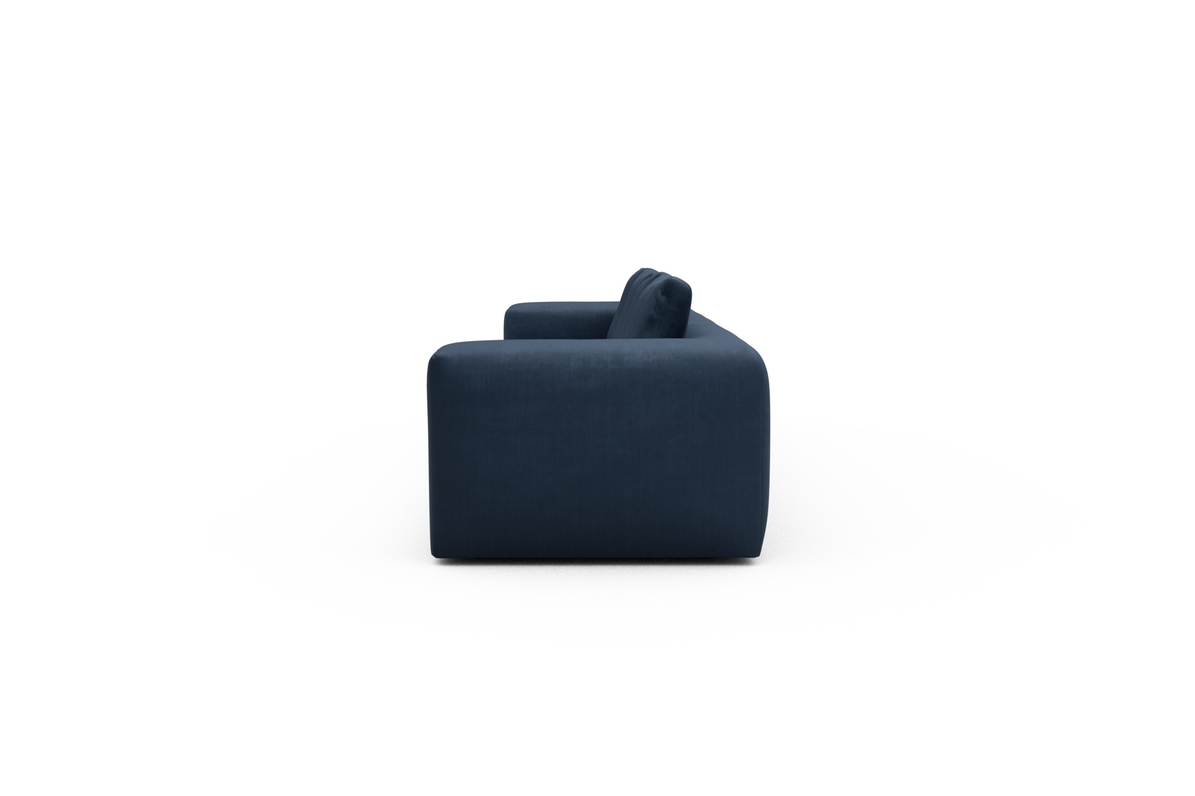 Sofa Modulares XXL Sofa Fred 5-Sitzer Cordufine-Royal-Blue