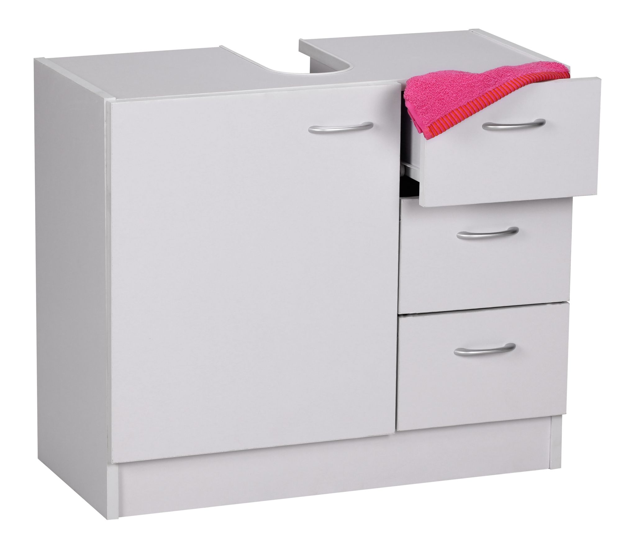Waschbeckenschrank Hardanger Weiß 63 × 30 × 54 cm