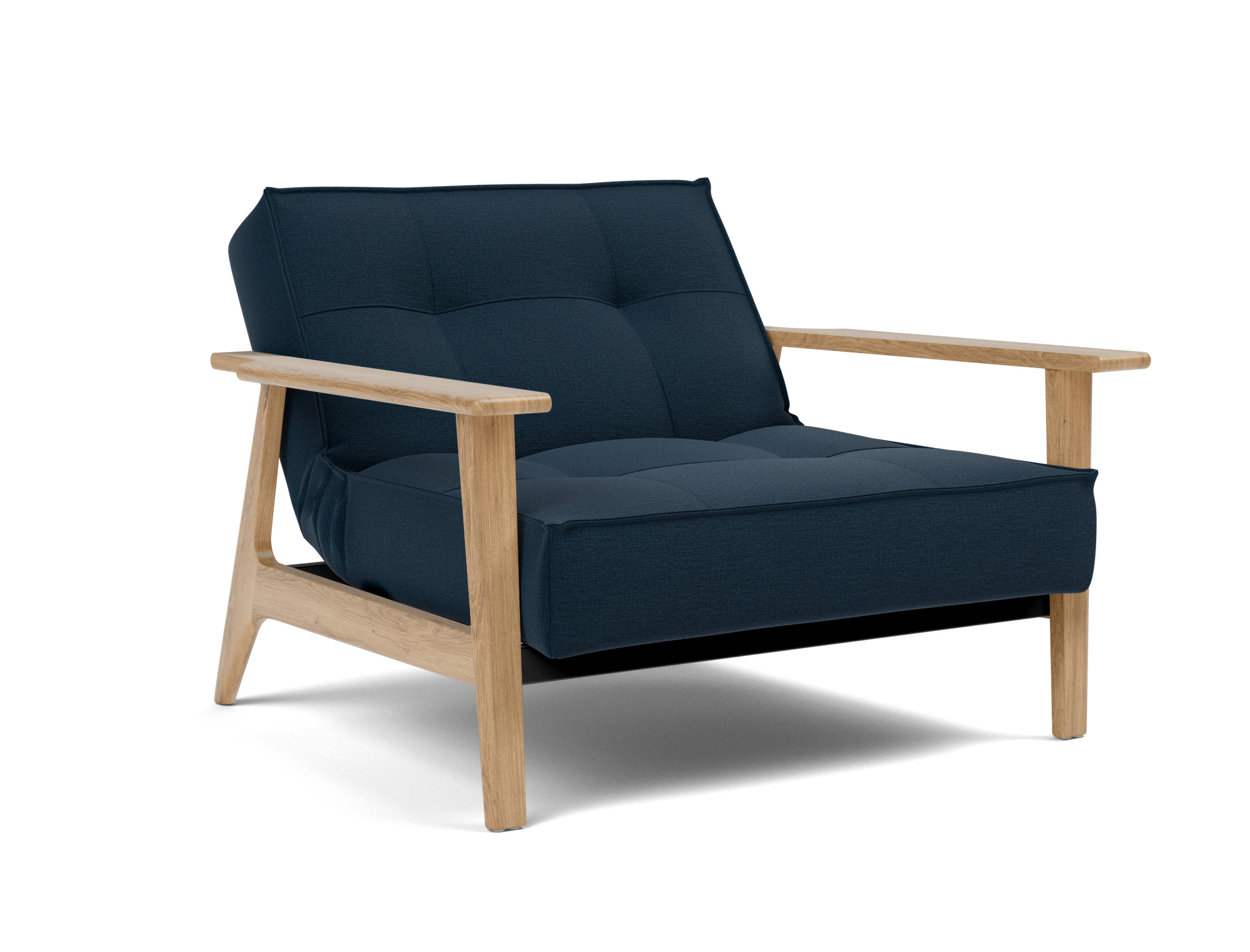 Sessel Splitback Frej Flachgewebe Mixed Dance 528-Blue