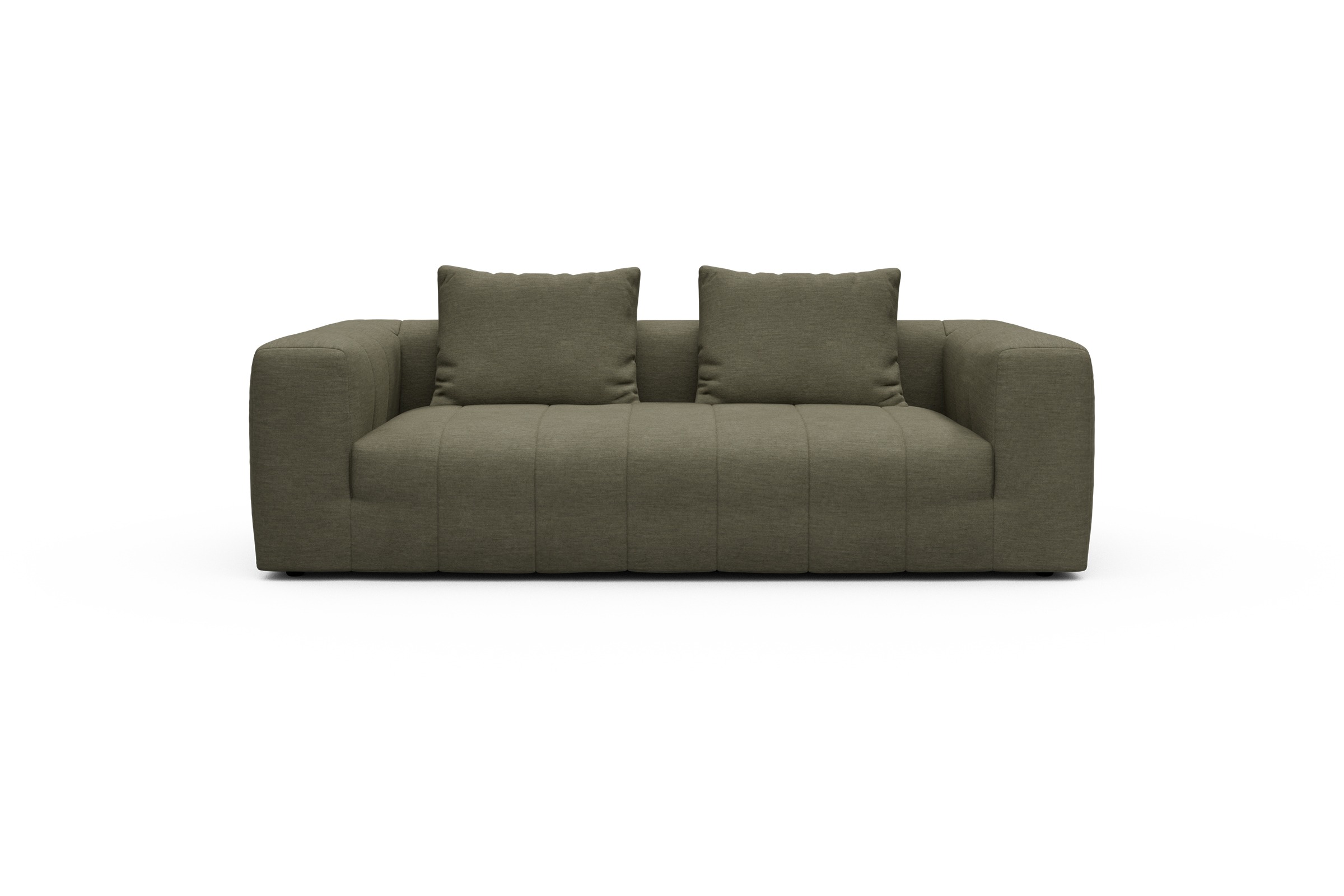 Hugo 3-Sitzer Vivus-Dusty-Olive moebelfaktor