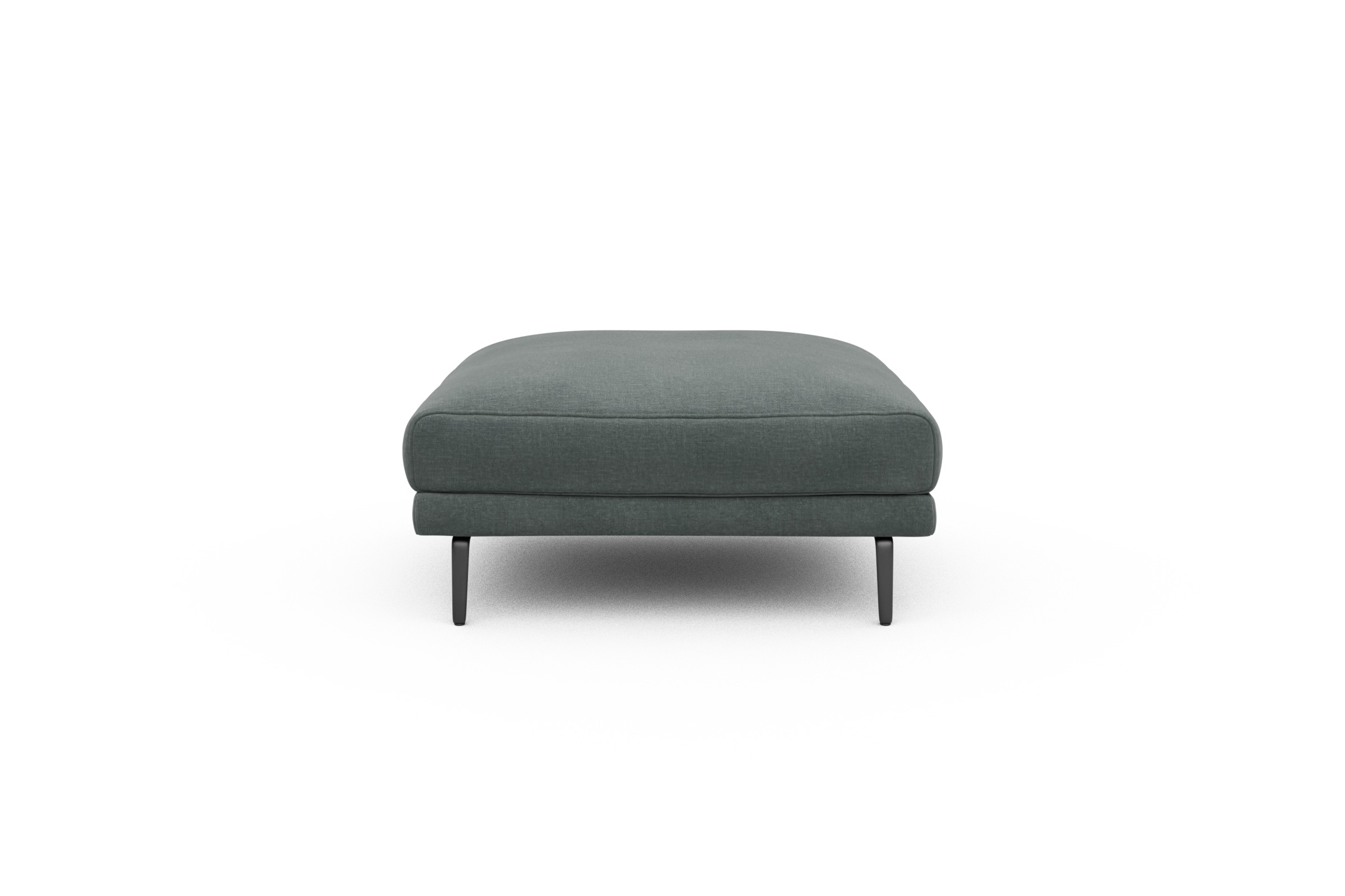 Sitzhocker Karl Smooth-Silver-Grey