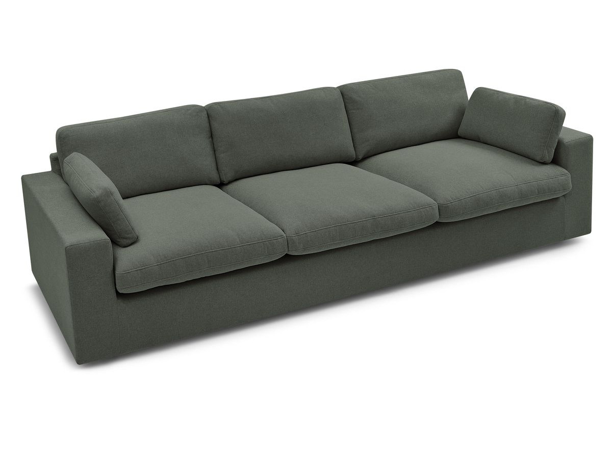 Bobochic Belair Sofa 4-Sitzer Stoff Grün