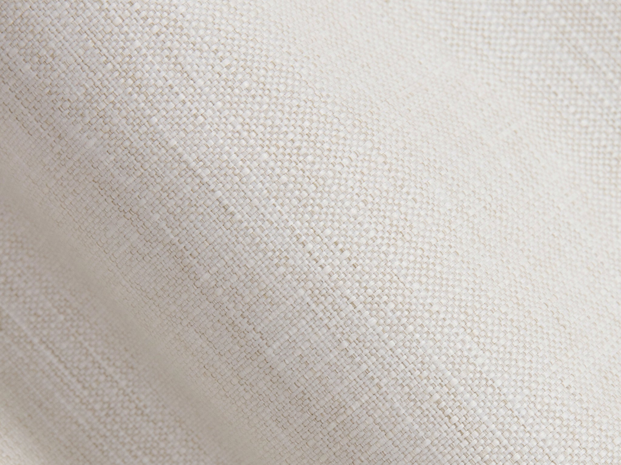 Micadoni modulares Sofa Pola 2-Sitzer Strukturierter Stoff Babel Weiß
