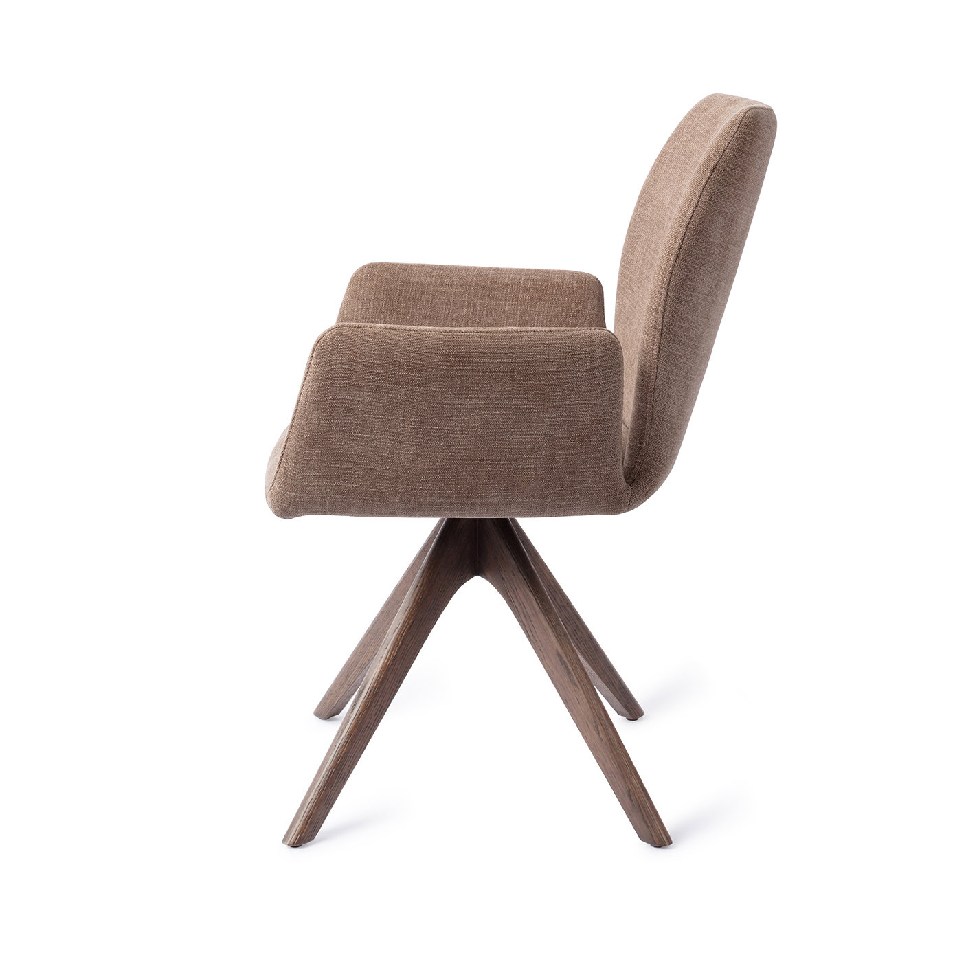 Jesper Home Esszimmerstuhl Misaki Mocha Mist Revolve Eiche Walnuss