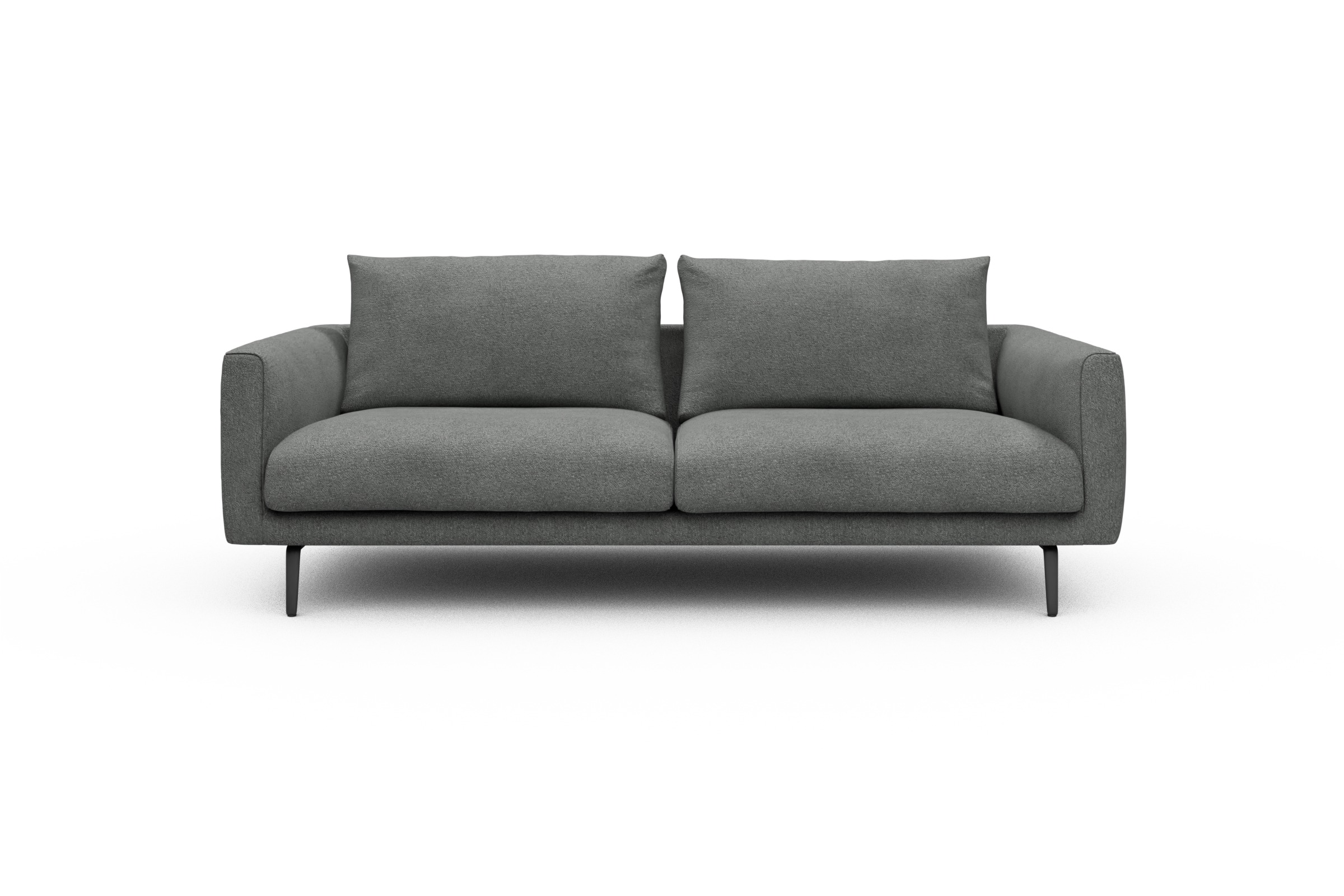 Skandi Home Sofa Karl 3-Sitzer Boucle-Ash-Grey moebelfaktor