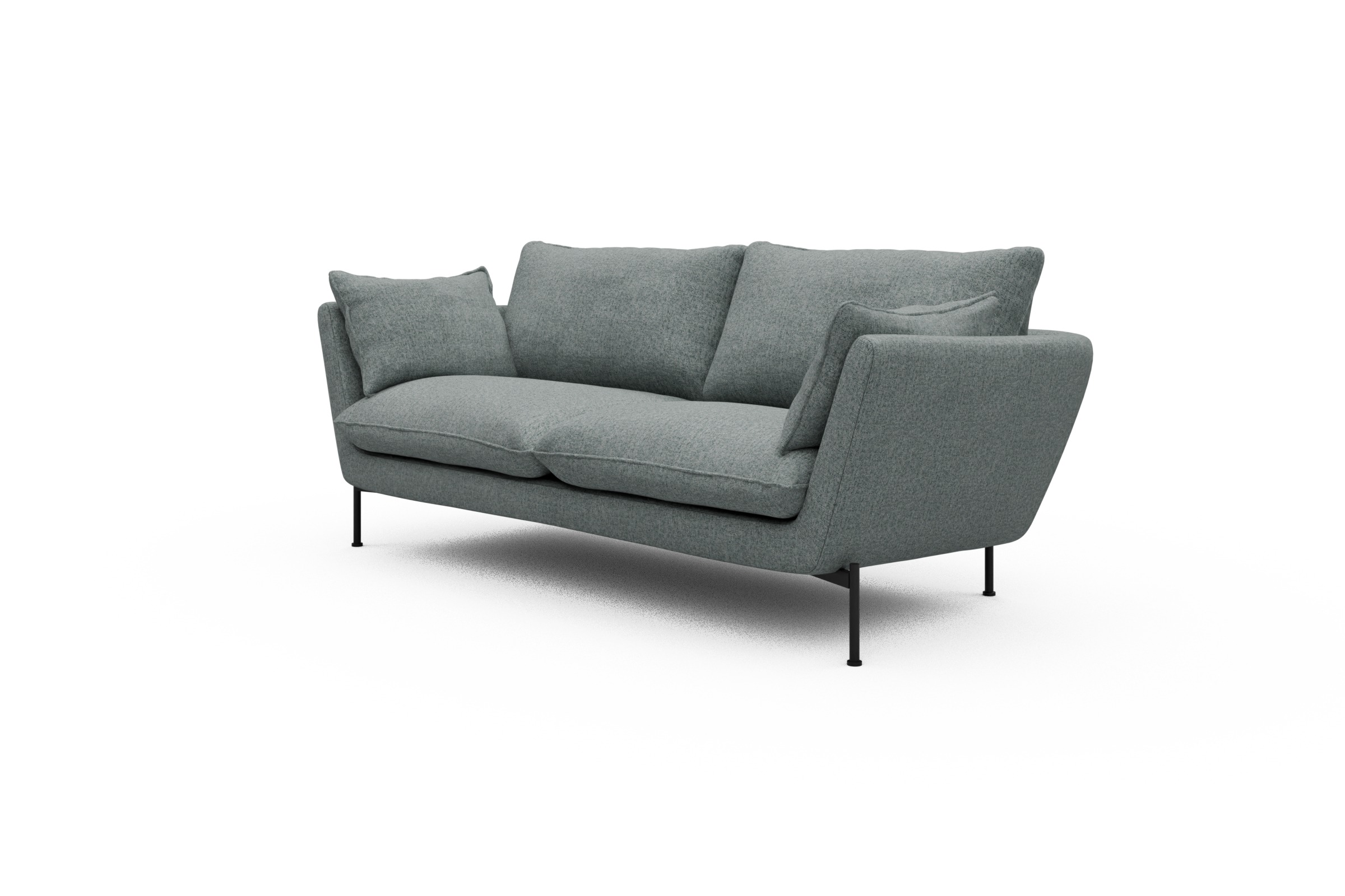Sofa Anton 2-Sitzer Casone-Light-Mixed-Green