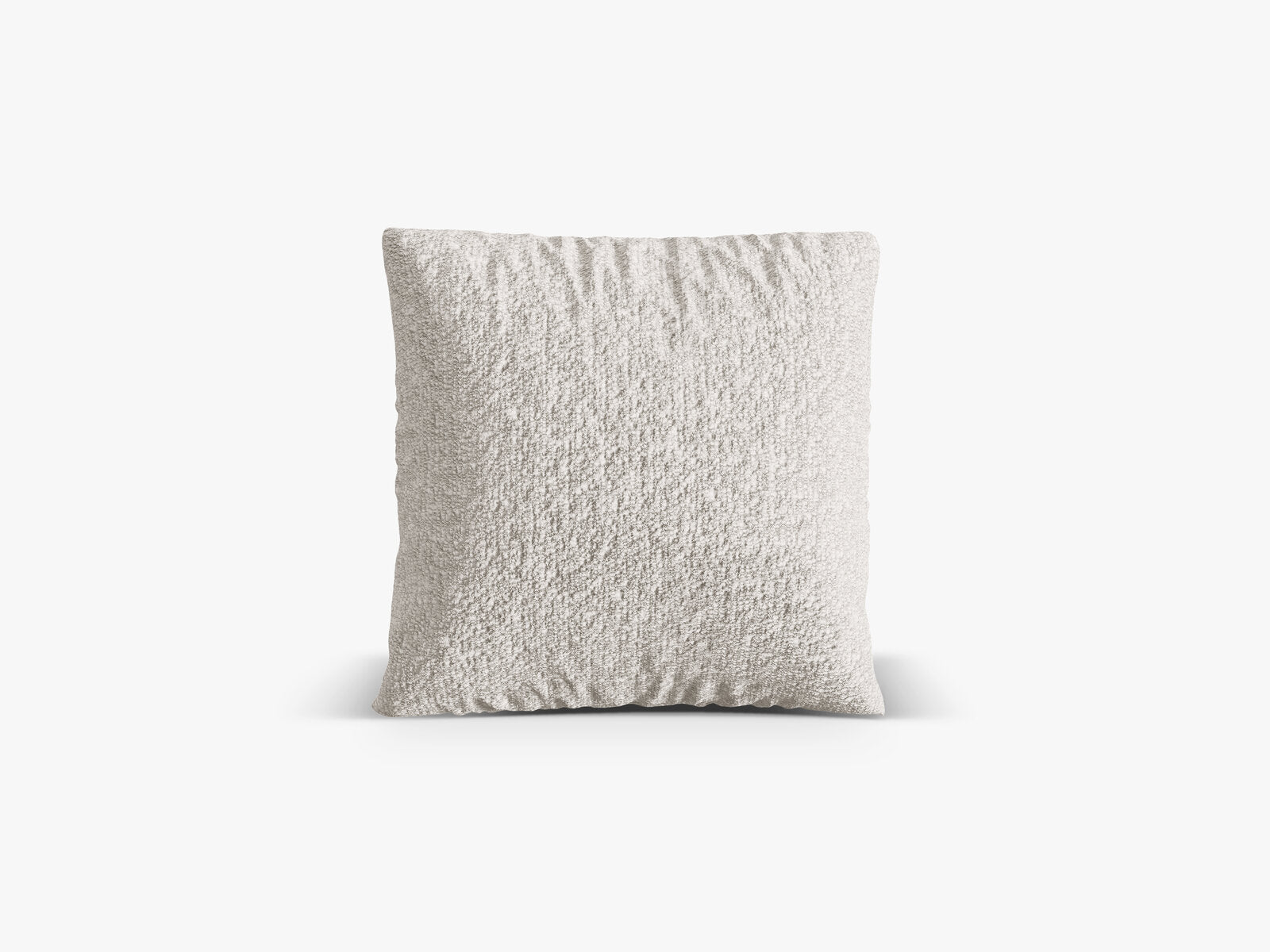 Micadoni Kissen Nuria Boucle Grau Beige Melange 50x50x19