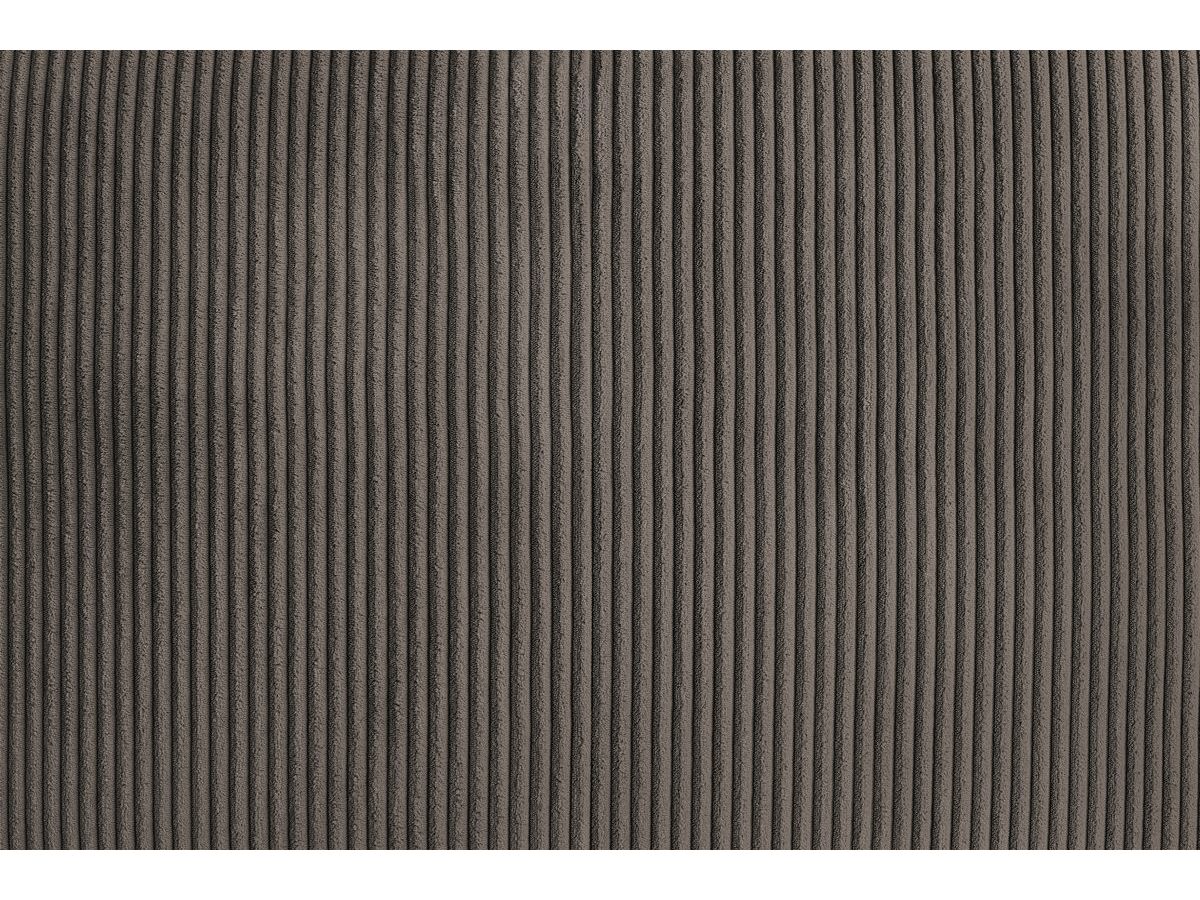 Bobochic Voltaire Sofa 2-Sitzer Cordsamt Taupe